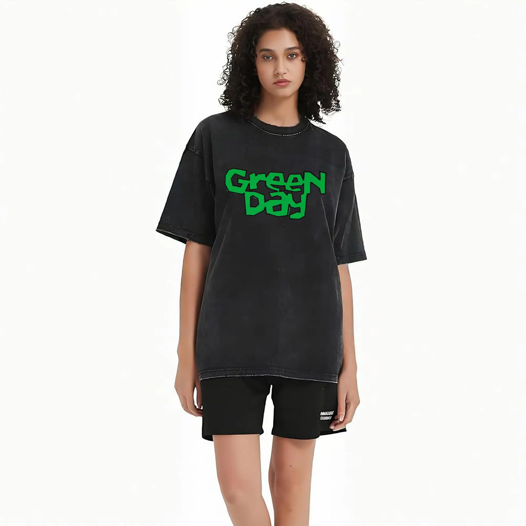Green Day Graffiti Style DIY  Shirt