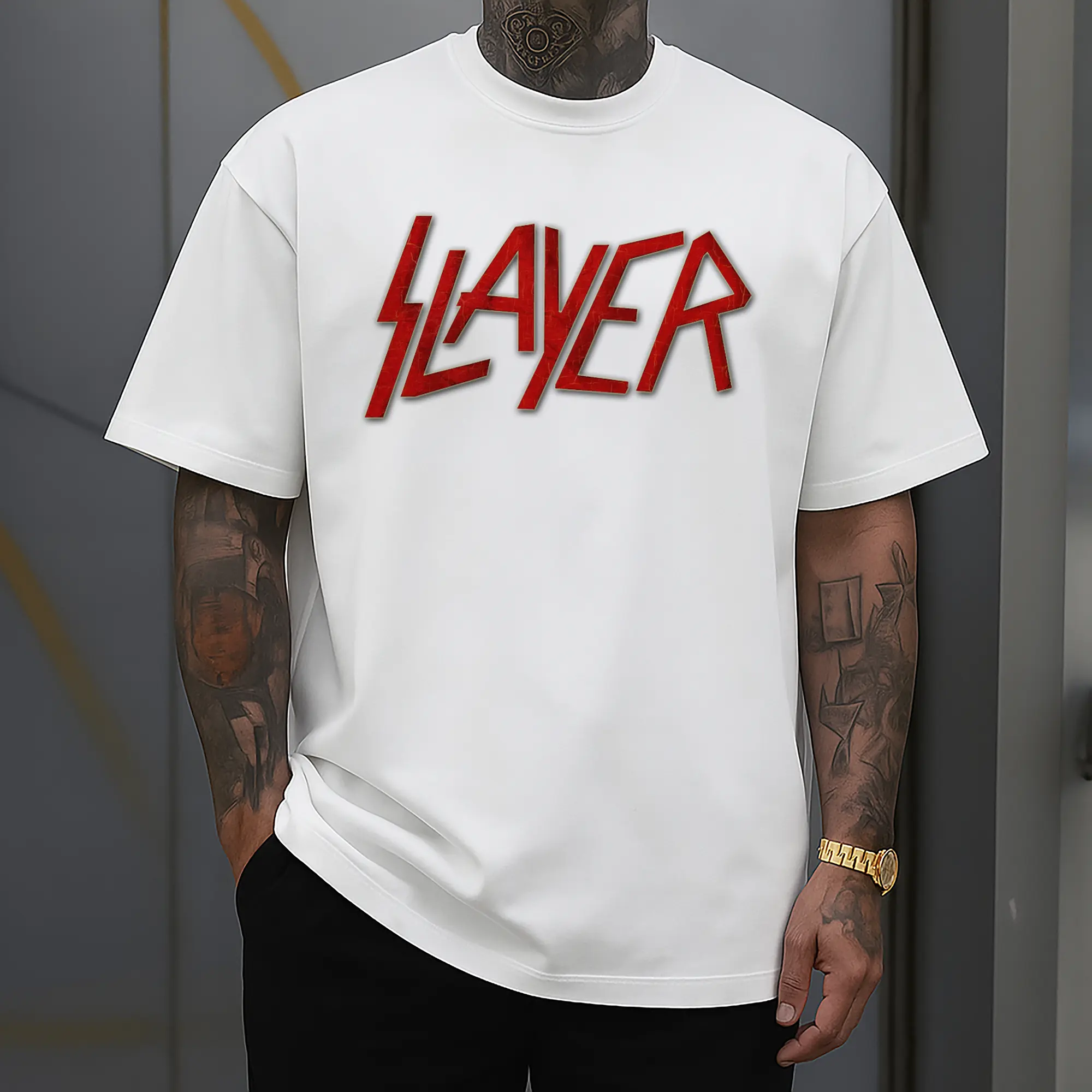 Slayer Band Red Logo