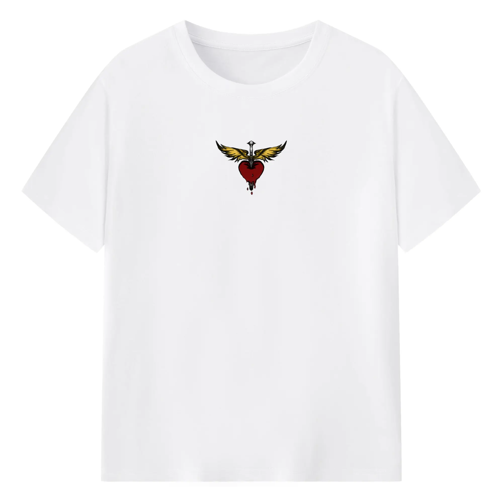 Bon Jovi Vintage Rock Logo - 180g Cotton T-Shirt With Front Heat Transfer Print – Soft, Lightweight, Fitted Design – Comfortable Casual Wear For Sports & Everyday Use