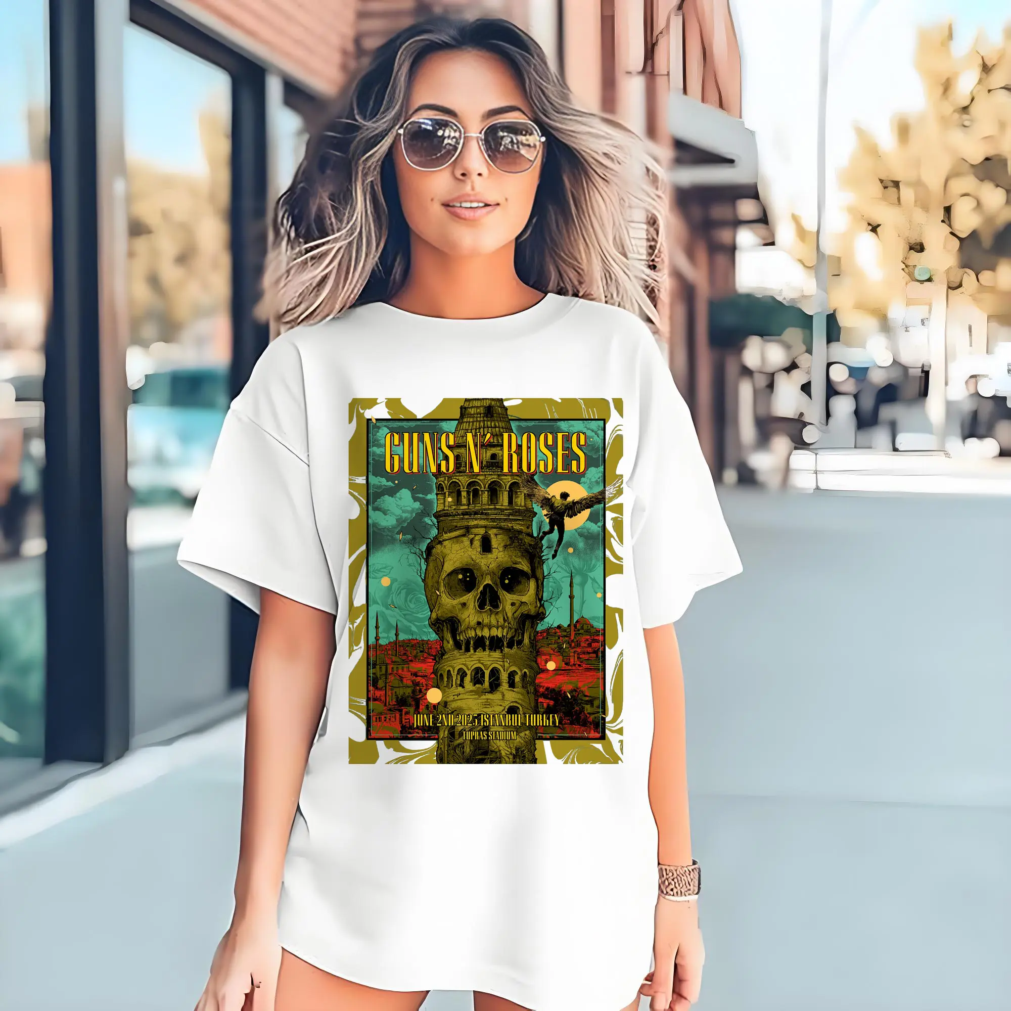 Guns N' Roses Istanbul Tour City Limited Shirt