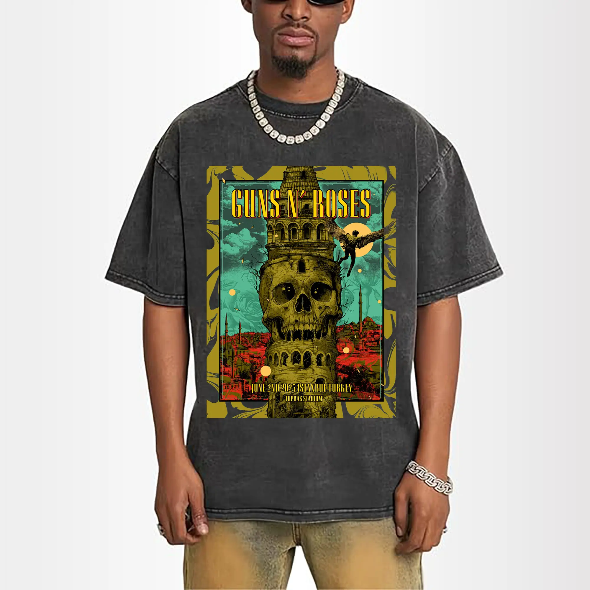 Guns N' Roses Istanbul Tour City Limited Shirt