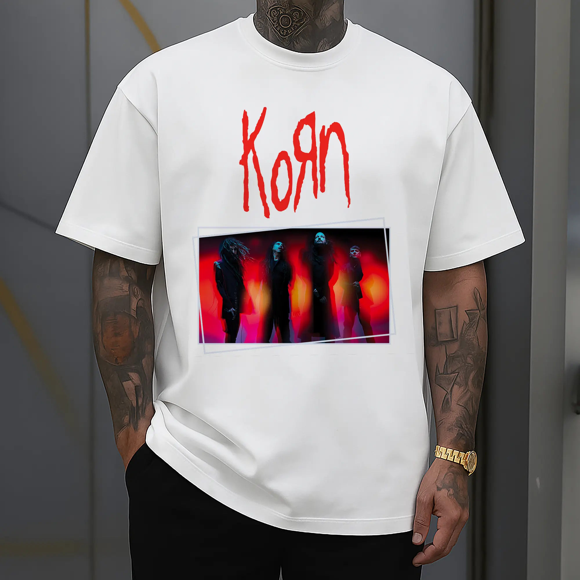 Korn Red Fantasy DIY Shirt