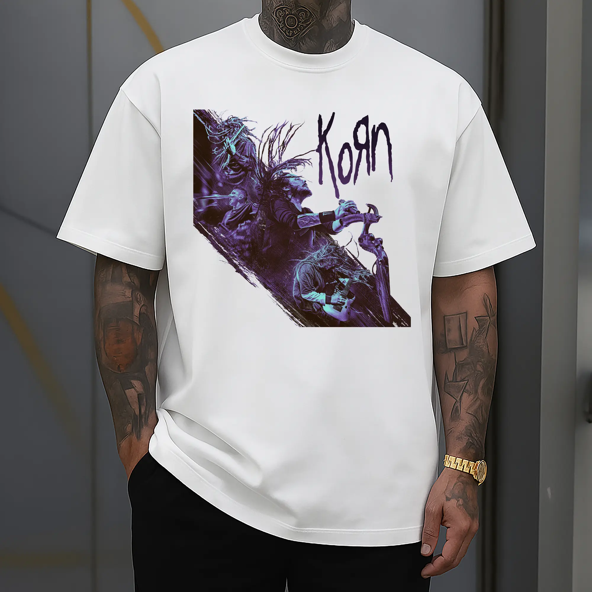 Korn Nu - Metal Rock Band DIY Shirt