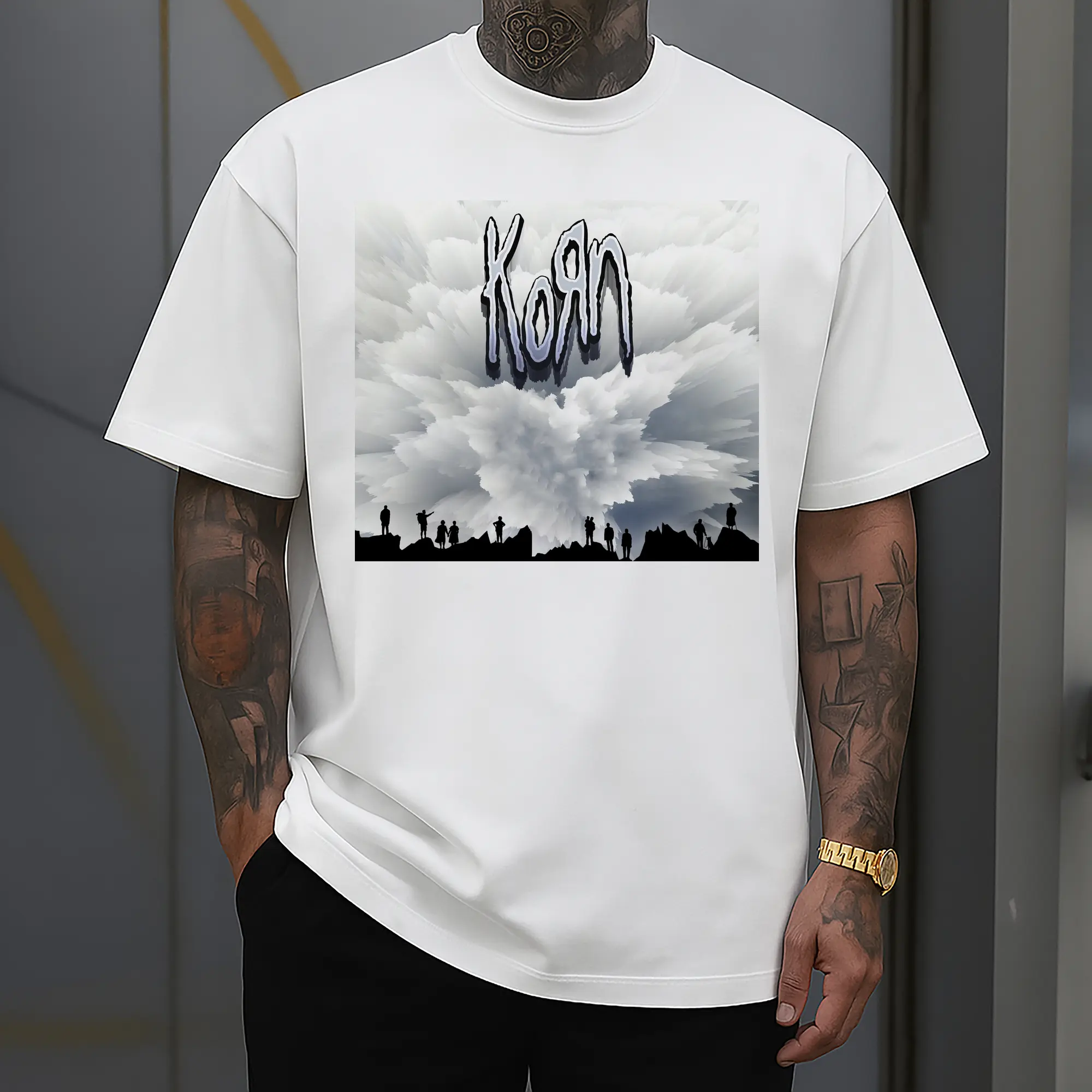 Korn Avalanche Rock Fantasy Style DIY Shirt