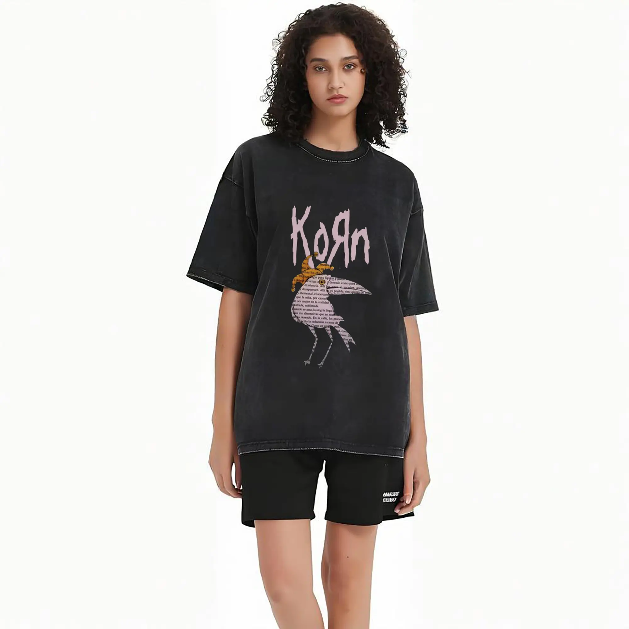 Korn Alternative Rock Art Collage DIY Shirt