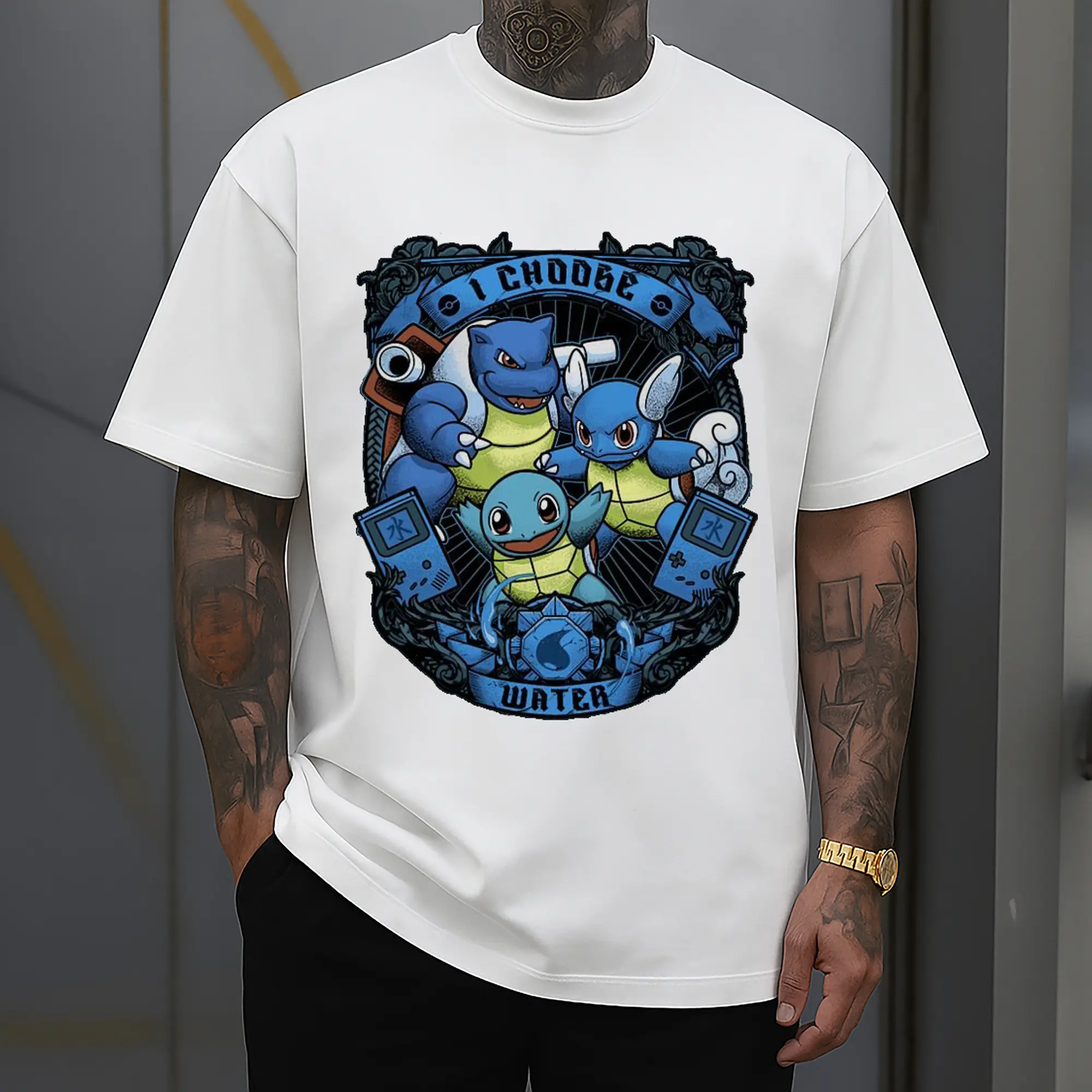 Pokémon Water Starters Retro DIY