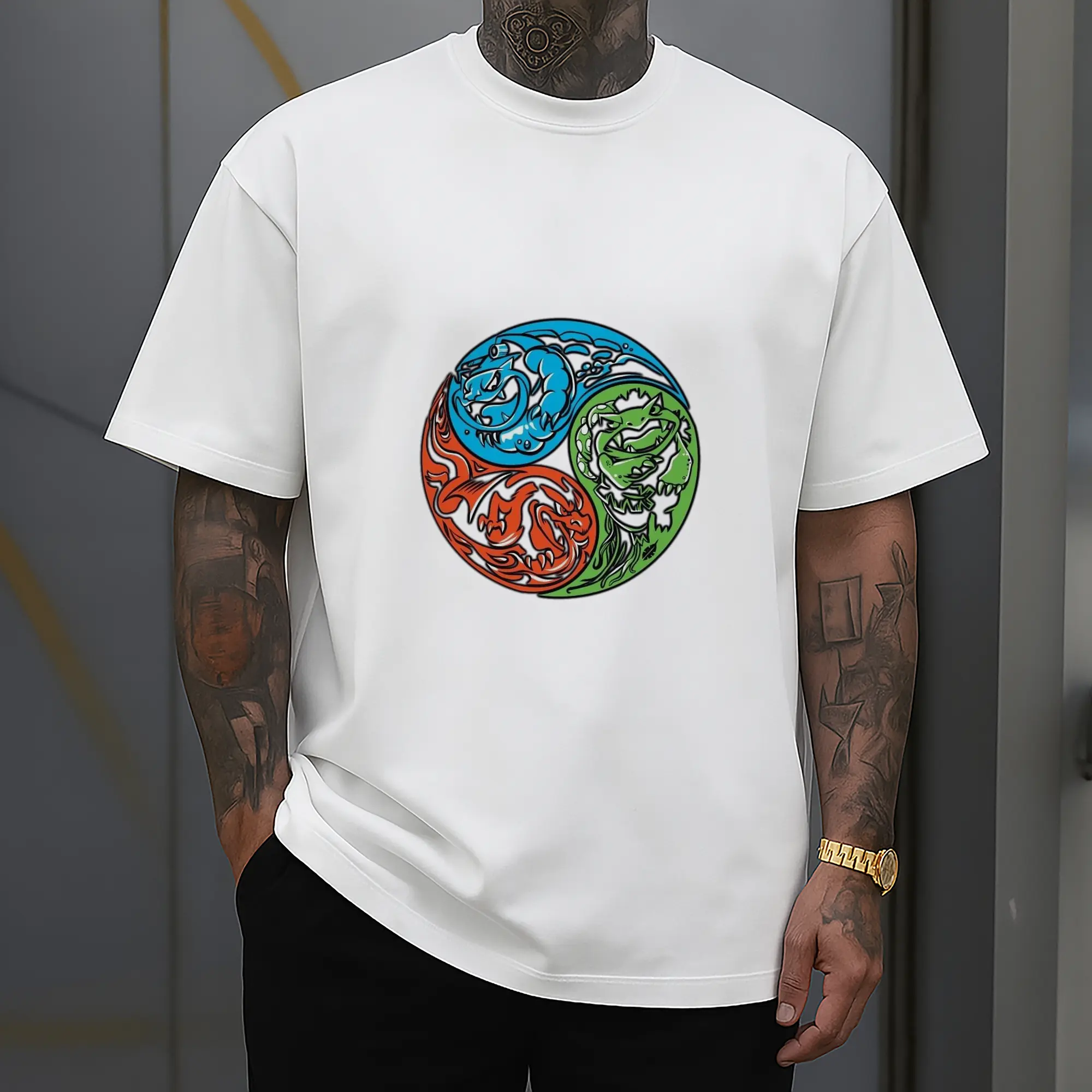 Pokémon Starter Final Evolutions Yin Yang DIY