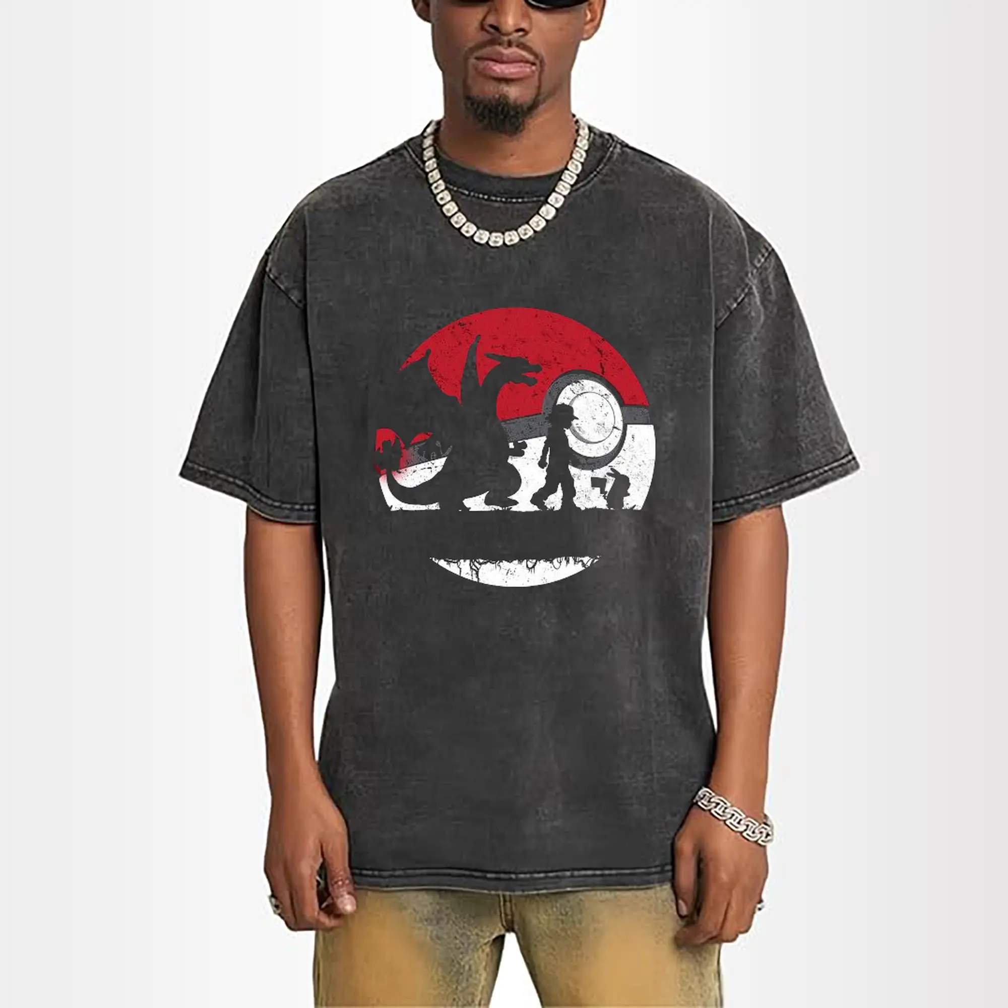 Pokémon Charizard & Trainer Retro DIY