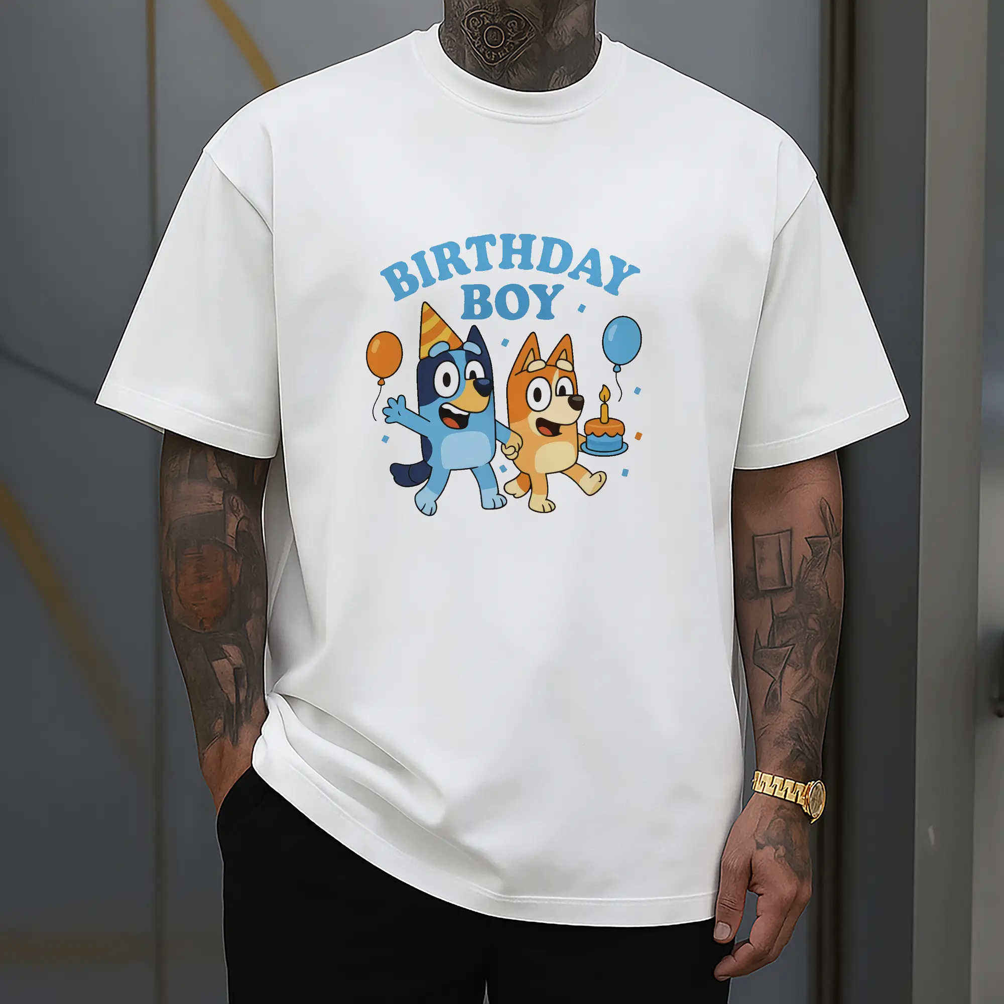 Bluey & Bingo Inspired Birthday Boy Trendy Kids DIY