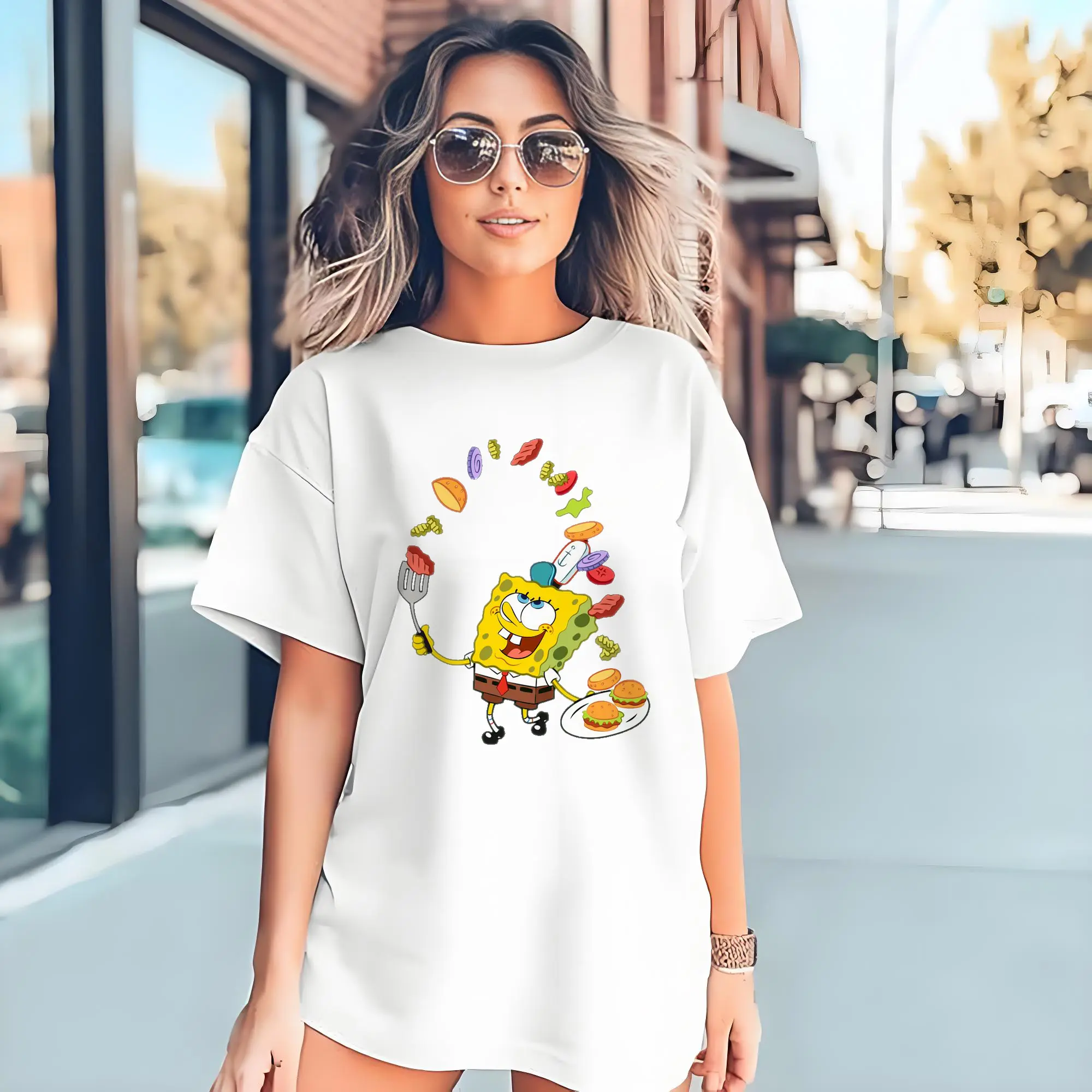 SpongeBob Cooking Krusty Krab Burgers DIY