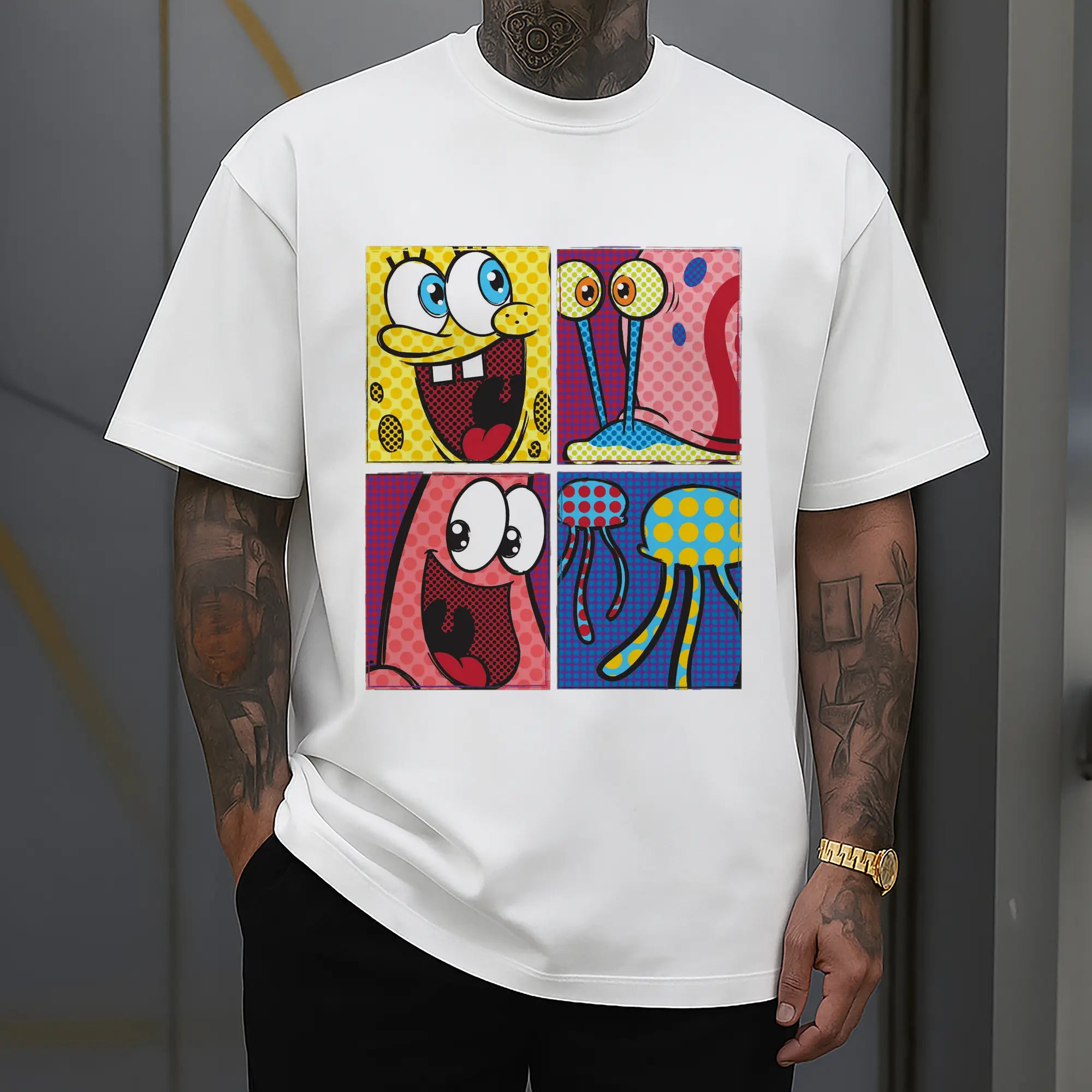 SpongeBob Pop Art Cartoon DIY