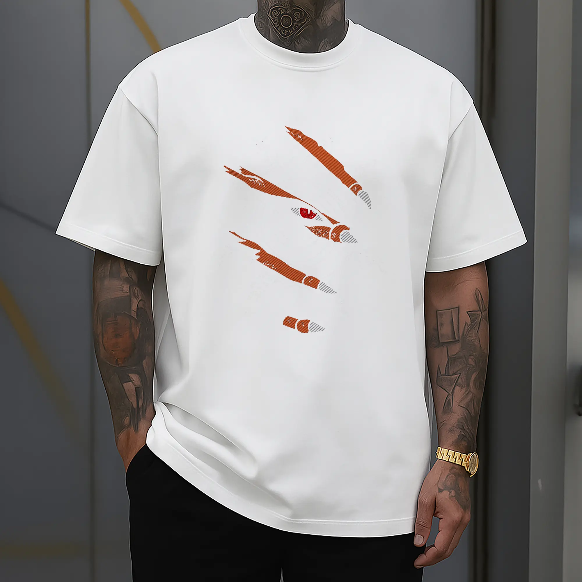 Naruto Sharingan Kamui Red Anime DIY Shirt