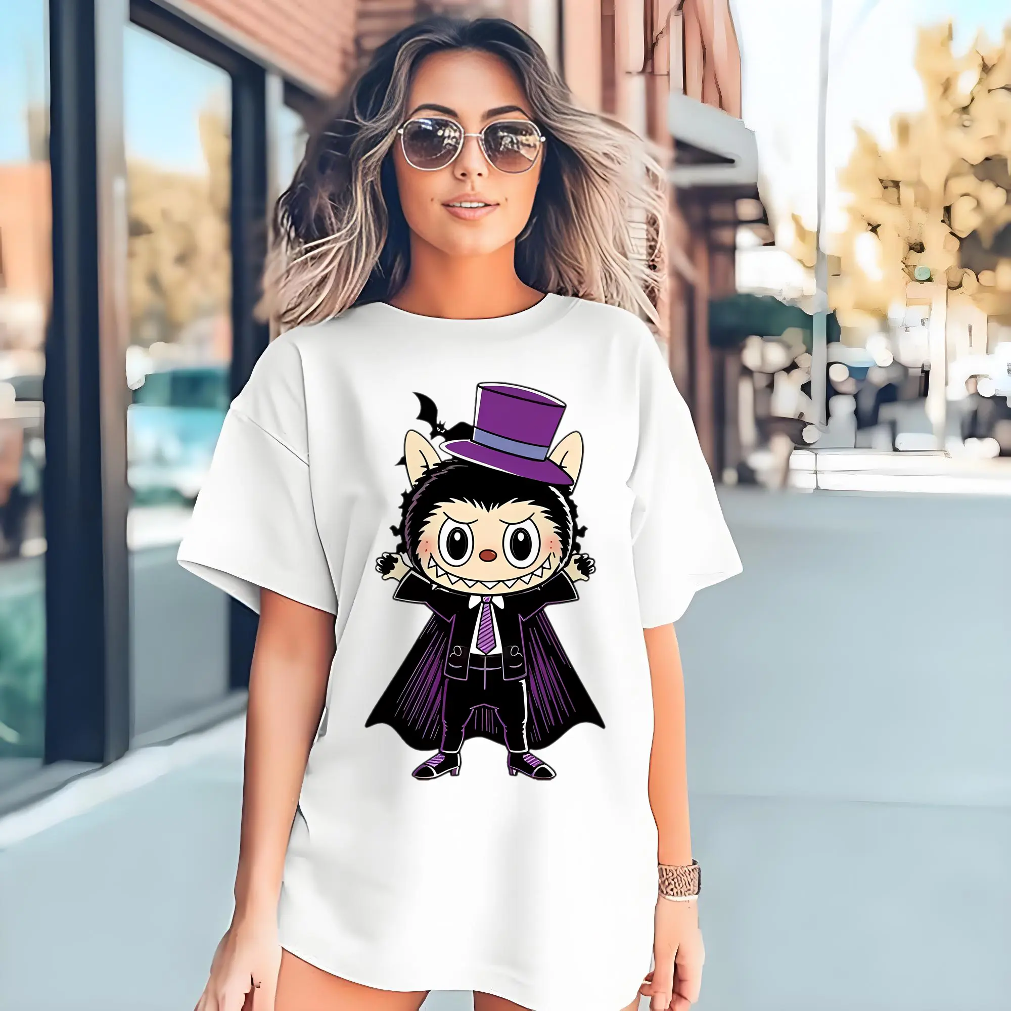 Labubu Cute Vampire Gentleman Cartoon DIY