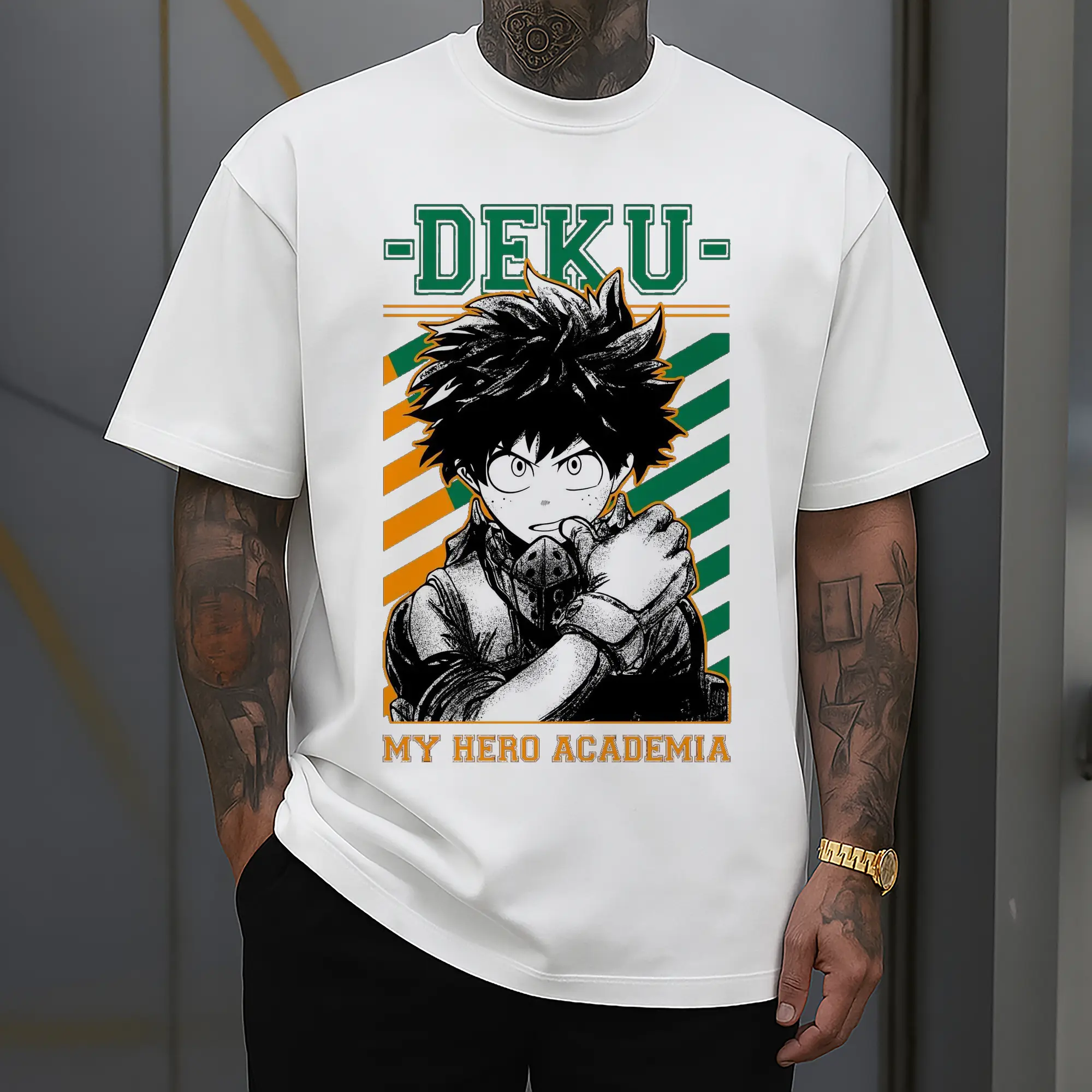My Hero Academia Deku Retro Campus Style DIY
