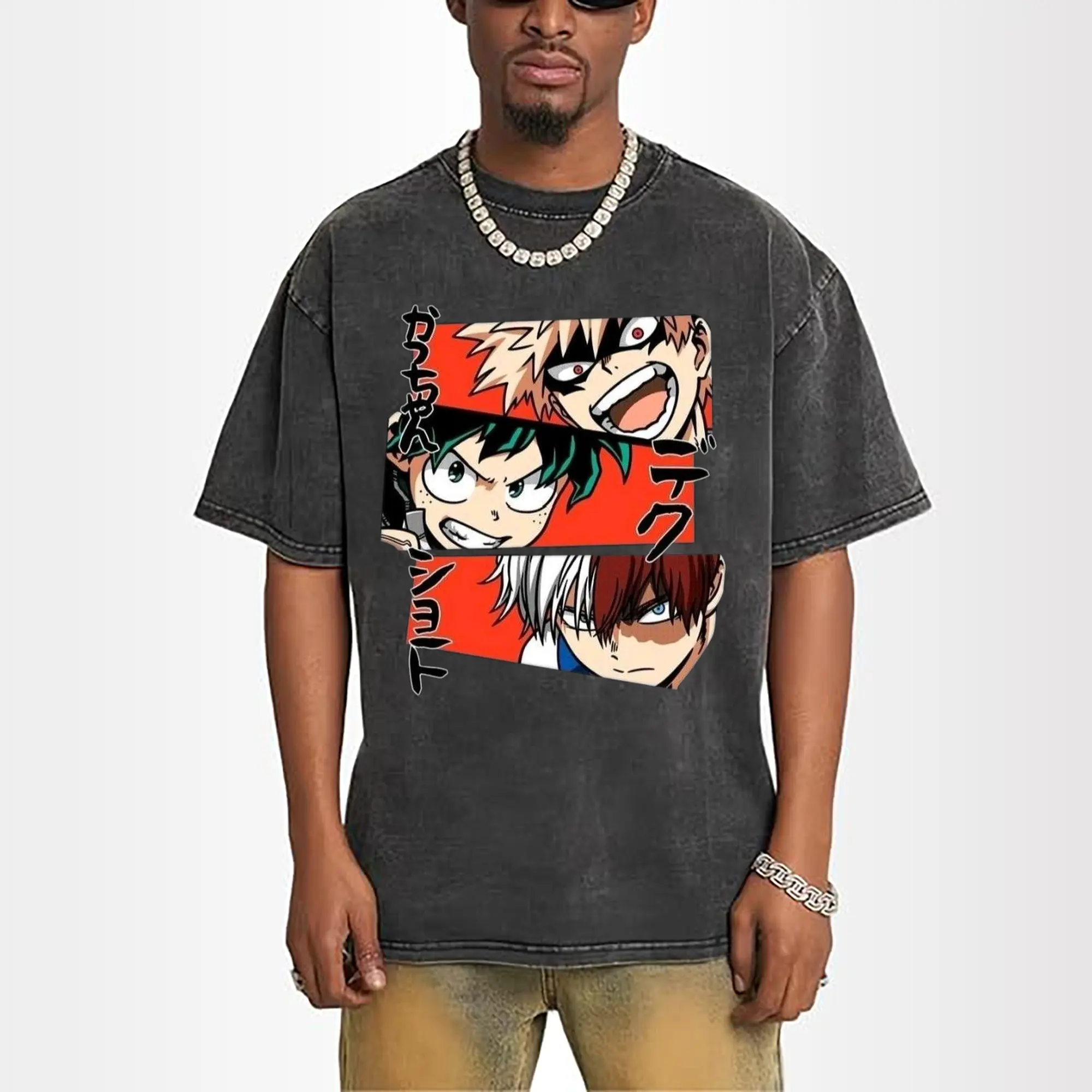 MHA Big 3 Manga Collage Trendy DIY