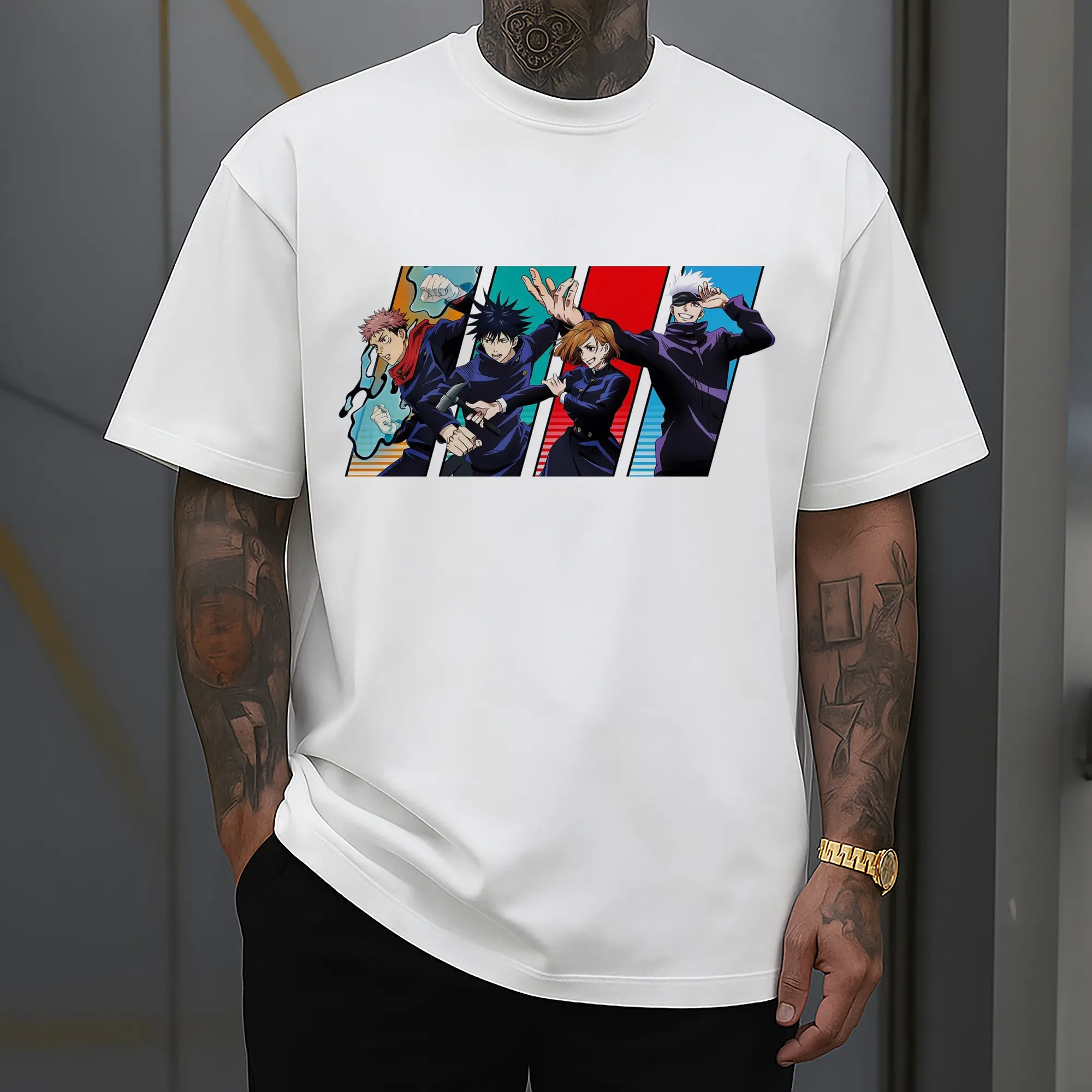 Jujutsu Kaisen-Inspired Anime Group Trendy DIY