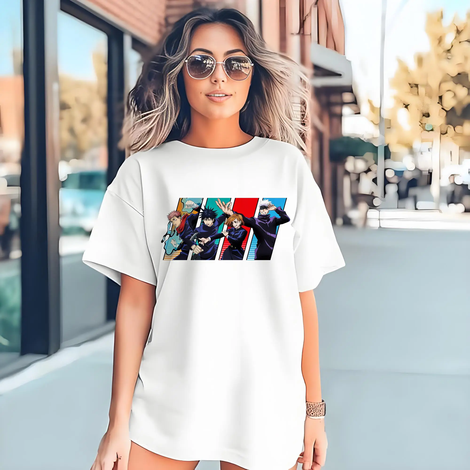 Jujutsu Kaisen-Inspired Anime Group Trendy DIY