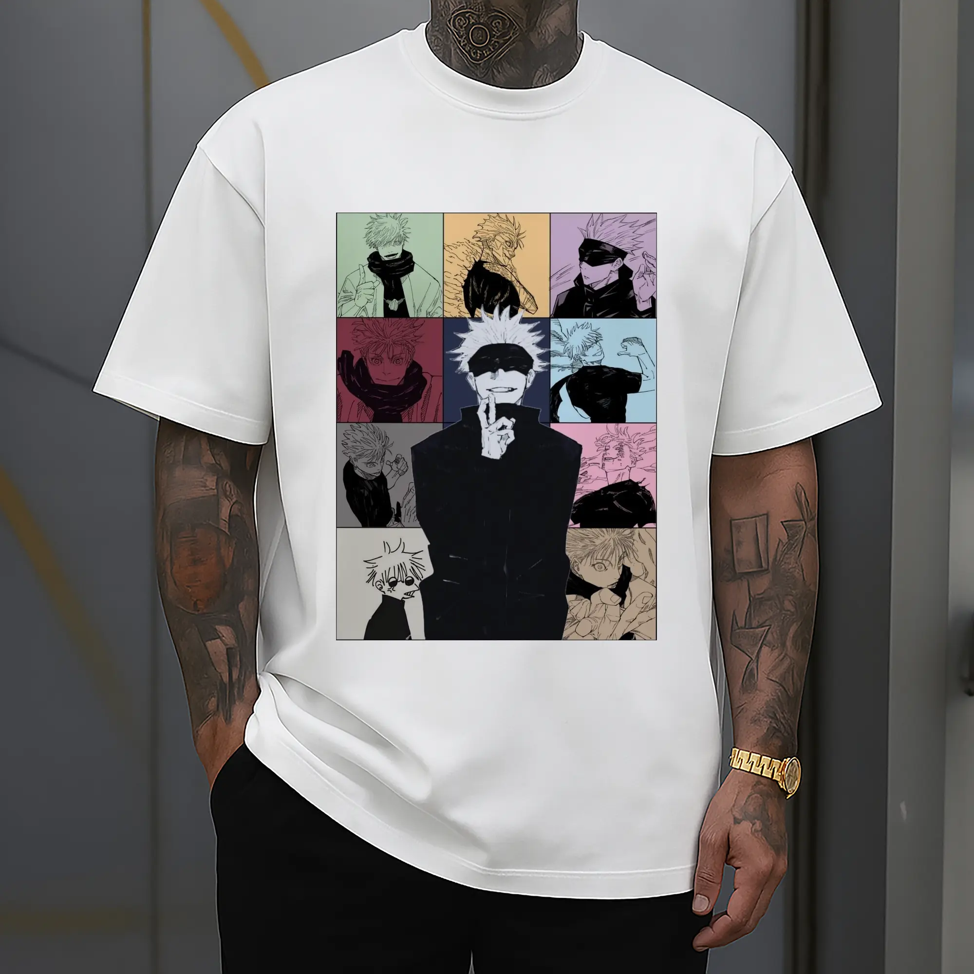 Jujutsu Kaisen Satoru Gojo Manga Panel DIY