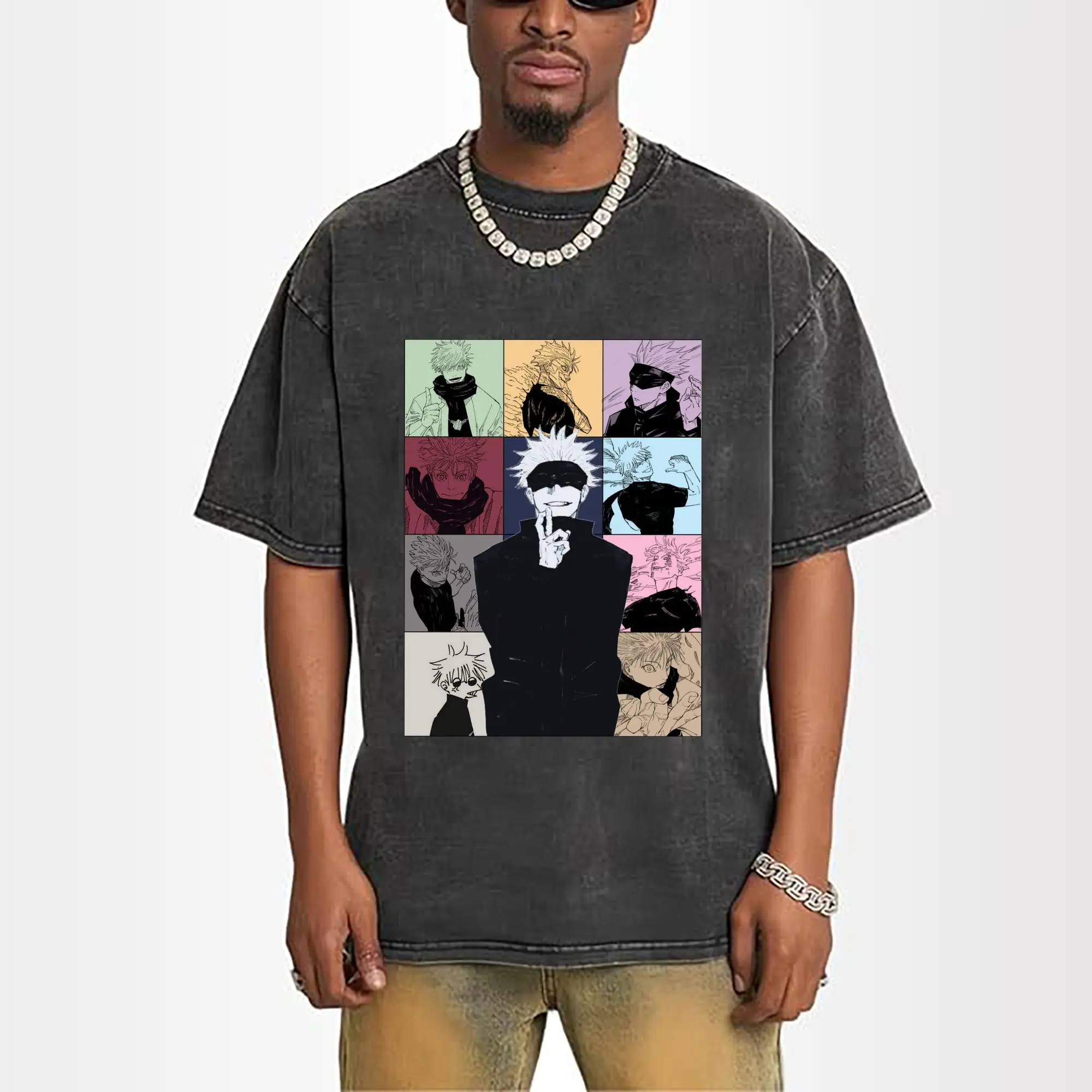 Jujutsu Kaisen Satoru Gojo Manga Panel DIY