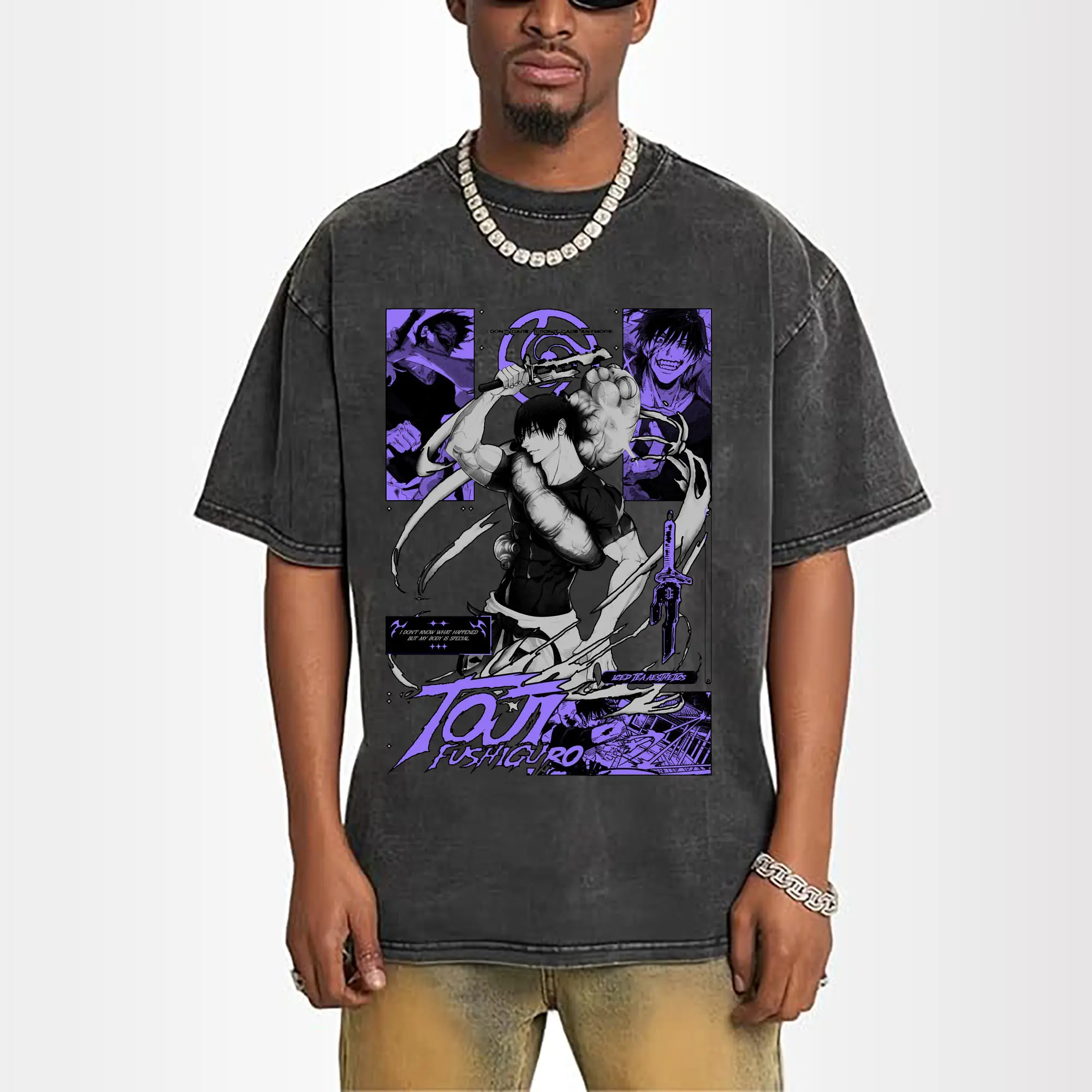 Jujutsu Kaisen Toji Fushiguro Dark Manga DIY