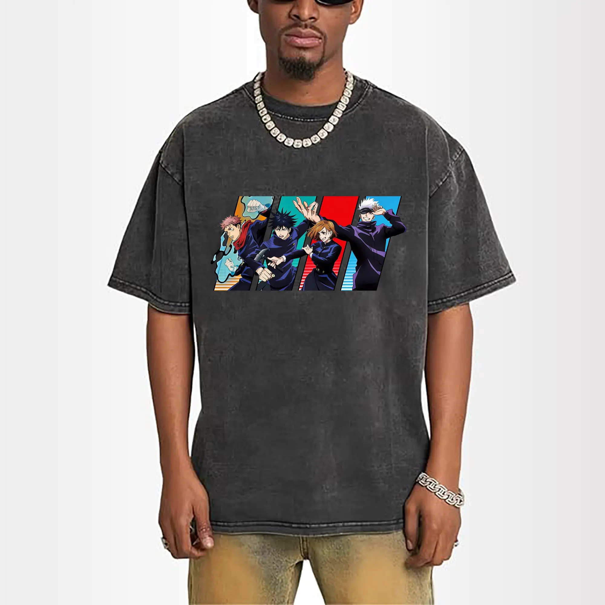 Jujutsu Kaisen-Inspired Anime Group Trendy DIY