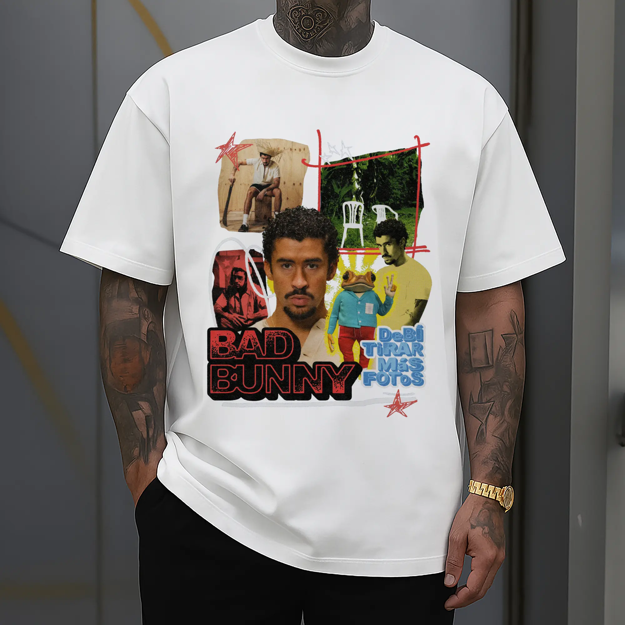 Bad Bunny-Inspired Latin Retro Trend Art DIY