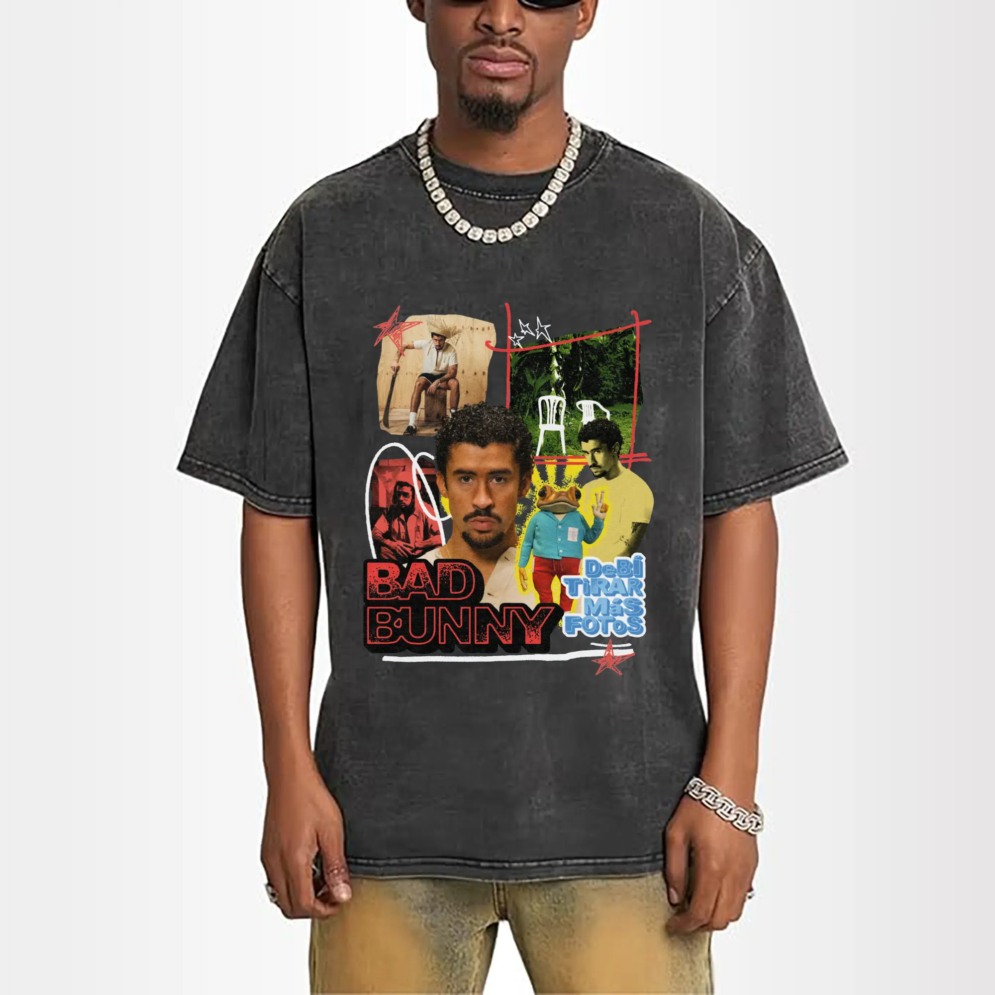 Bad Bunny-Inspired Latin Retro Trend Art DIY