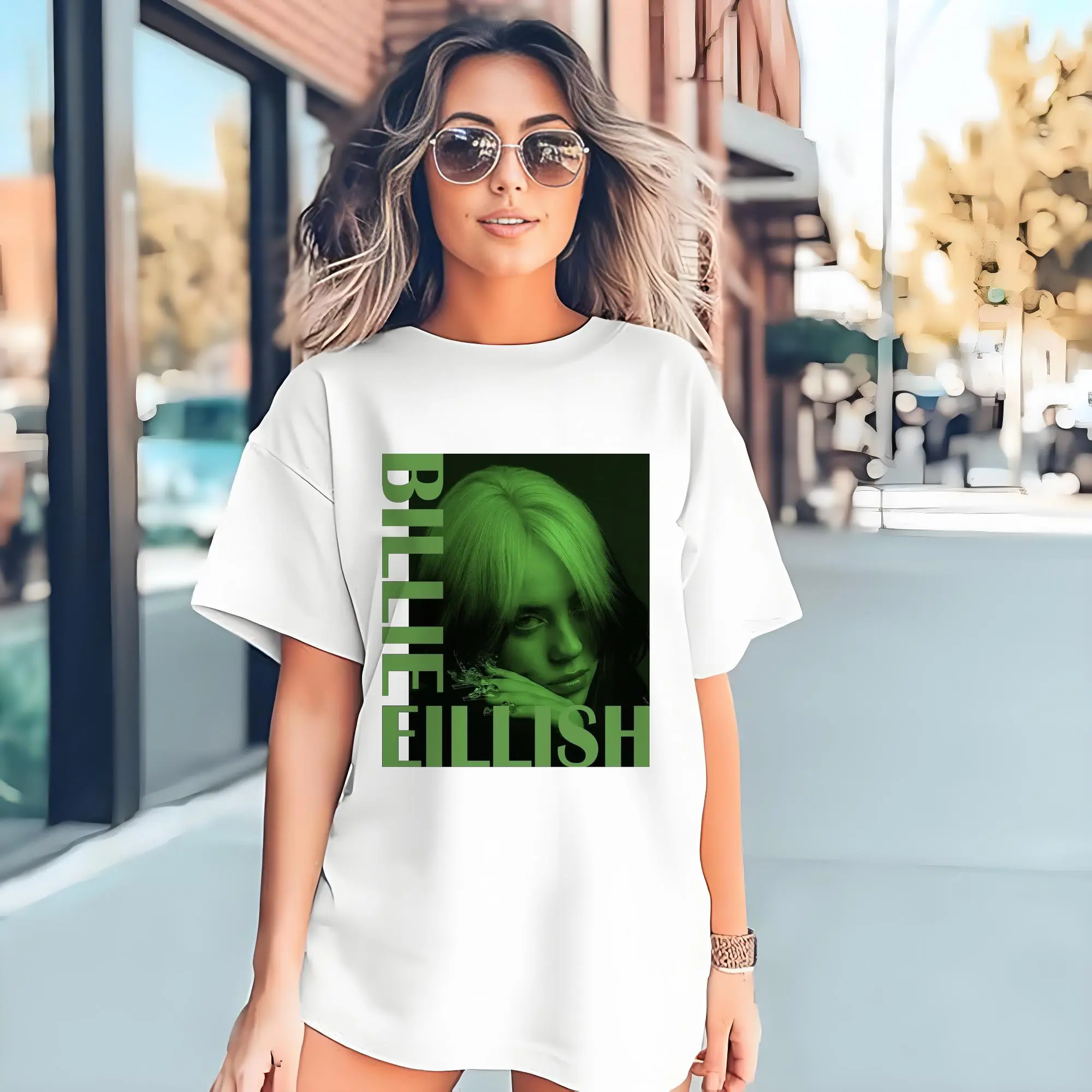 Billie Eilish Minimalist Color Block DIY