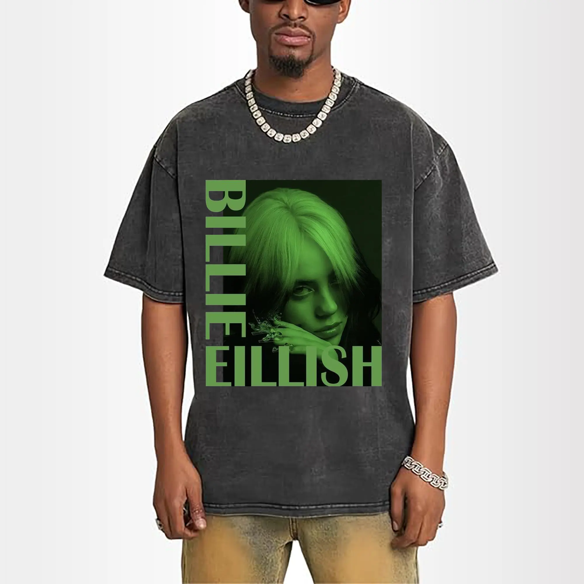 Billie Eilish Minimalist Color Block DIY