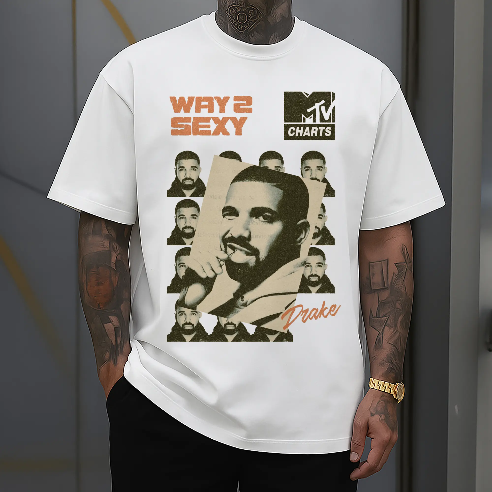 Drake Way 2 Sexy Retro Hip-Hop DIY