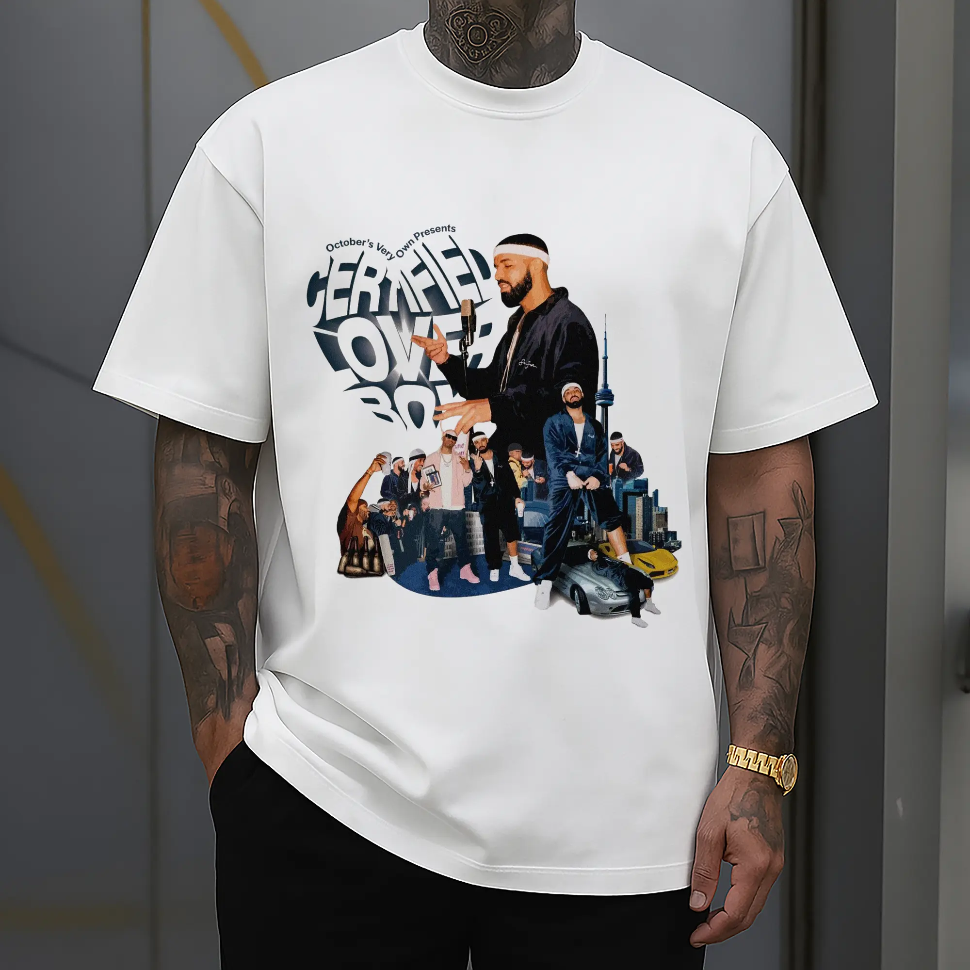 Drake Certified Lover Boy Retro Hip-Hop DIY