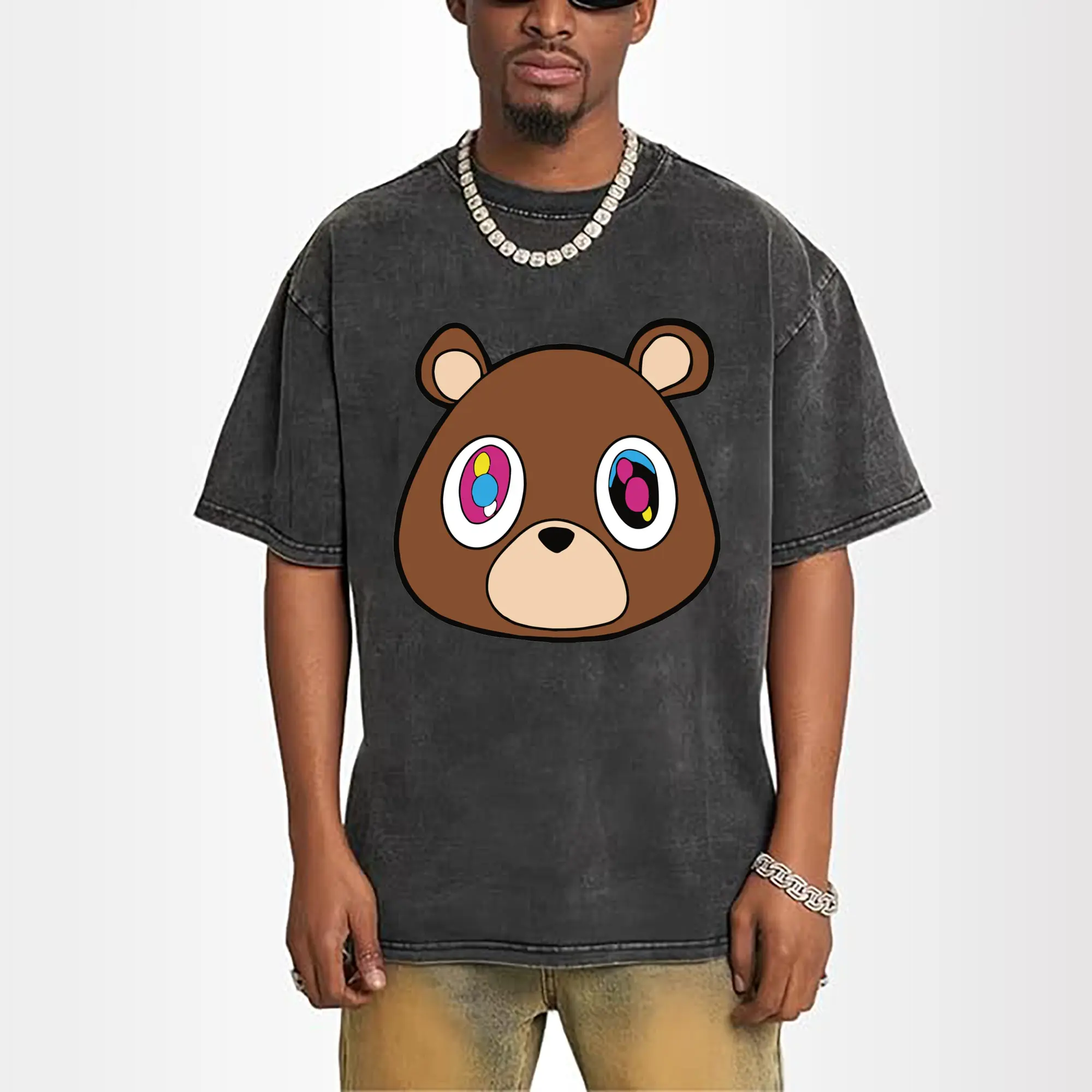 Kanye West Cartoon Pop Art Bear DIY