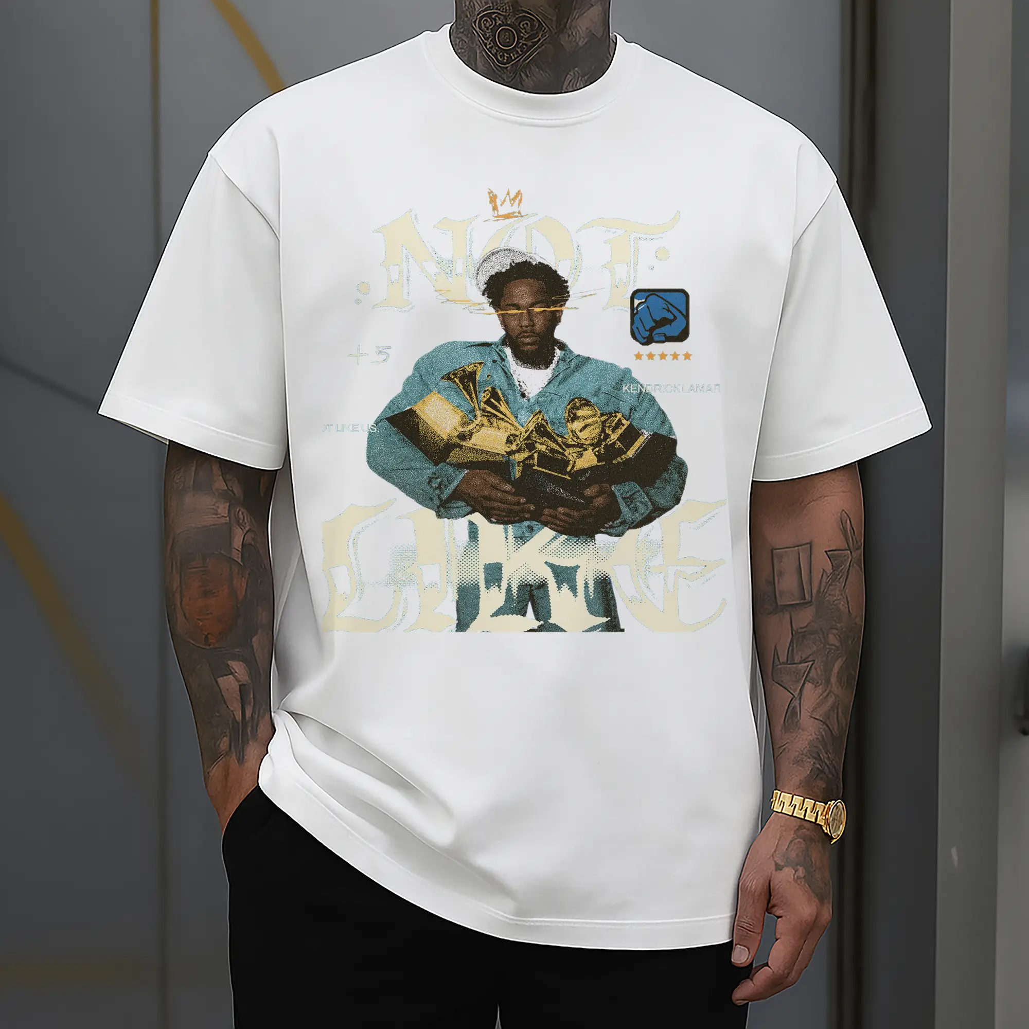 Kendrick Lamar Hip-Hop Art Grammy DIY