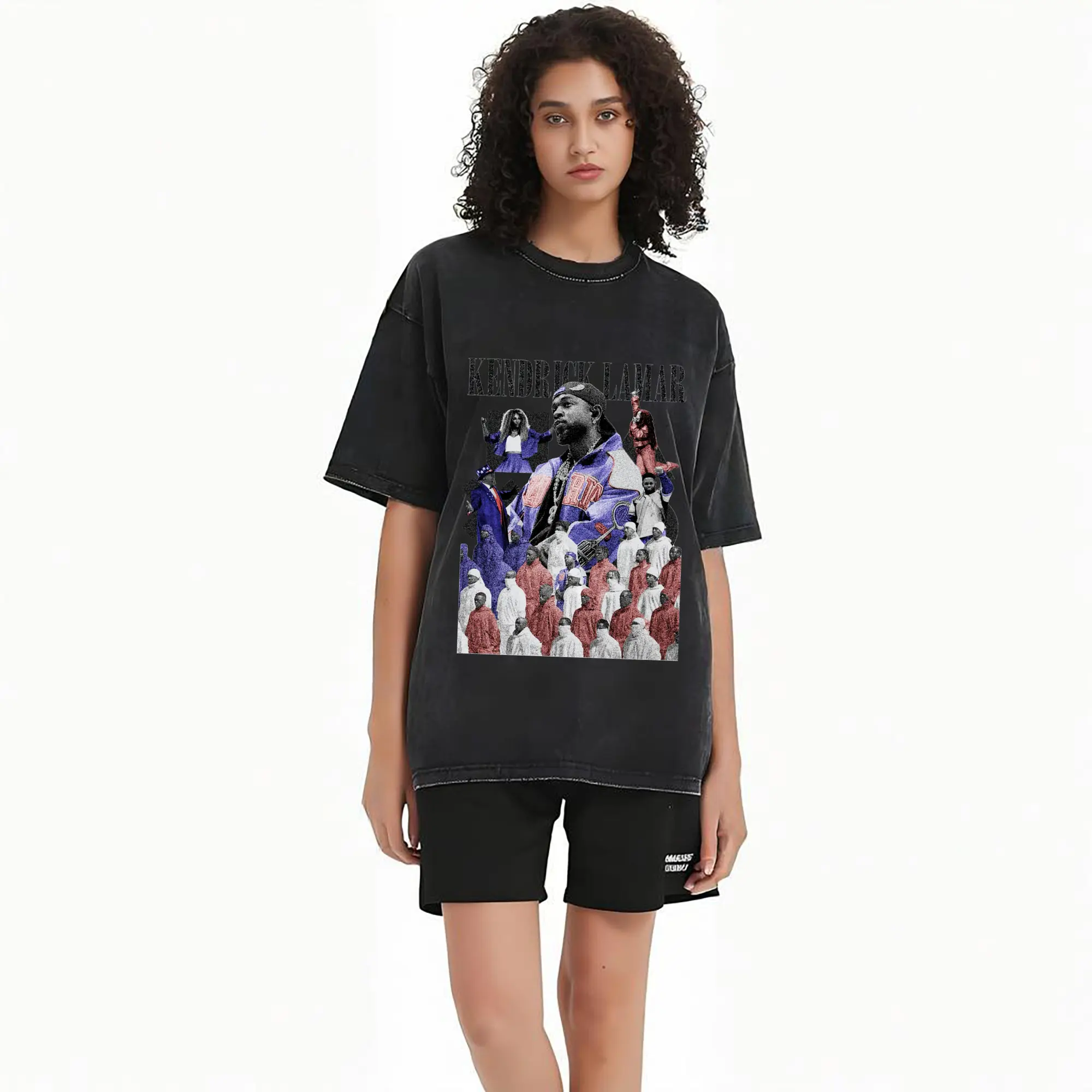 Kendrick Lamar Retro Collage Hip-Hop DIY