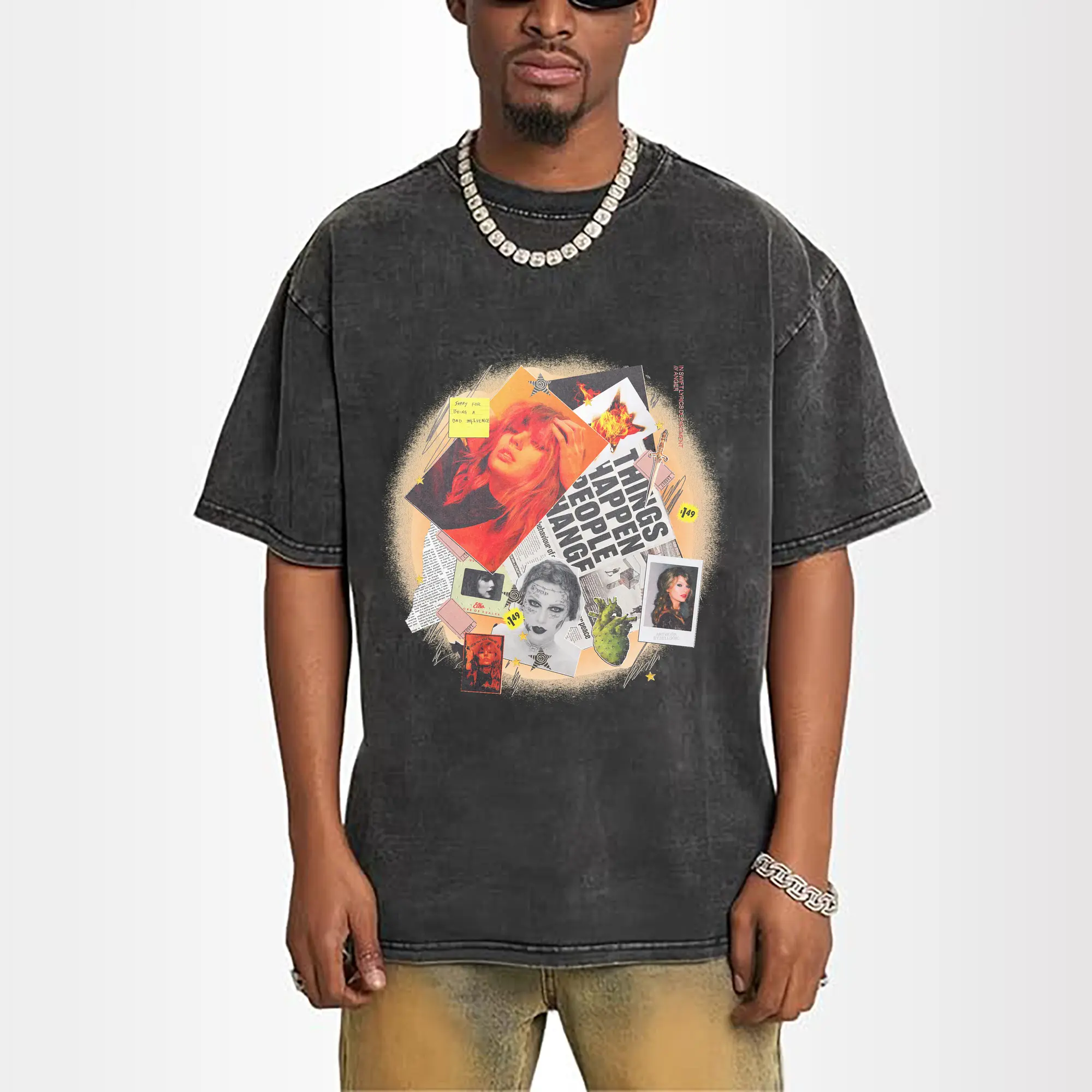 Taylor Swift Vintage Collage Dark Romantic DIY