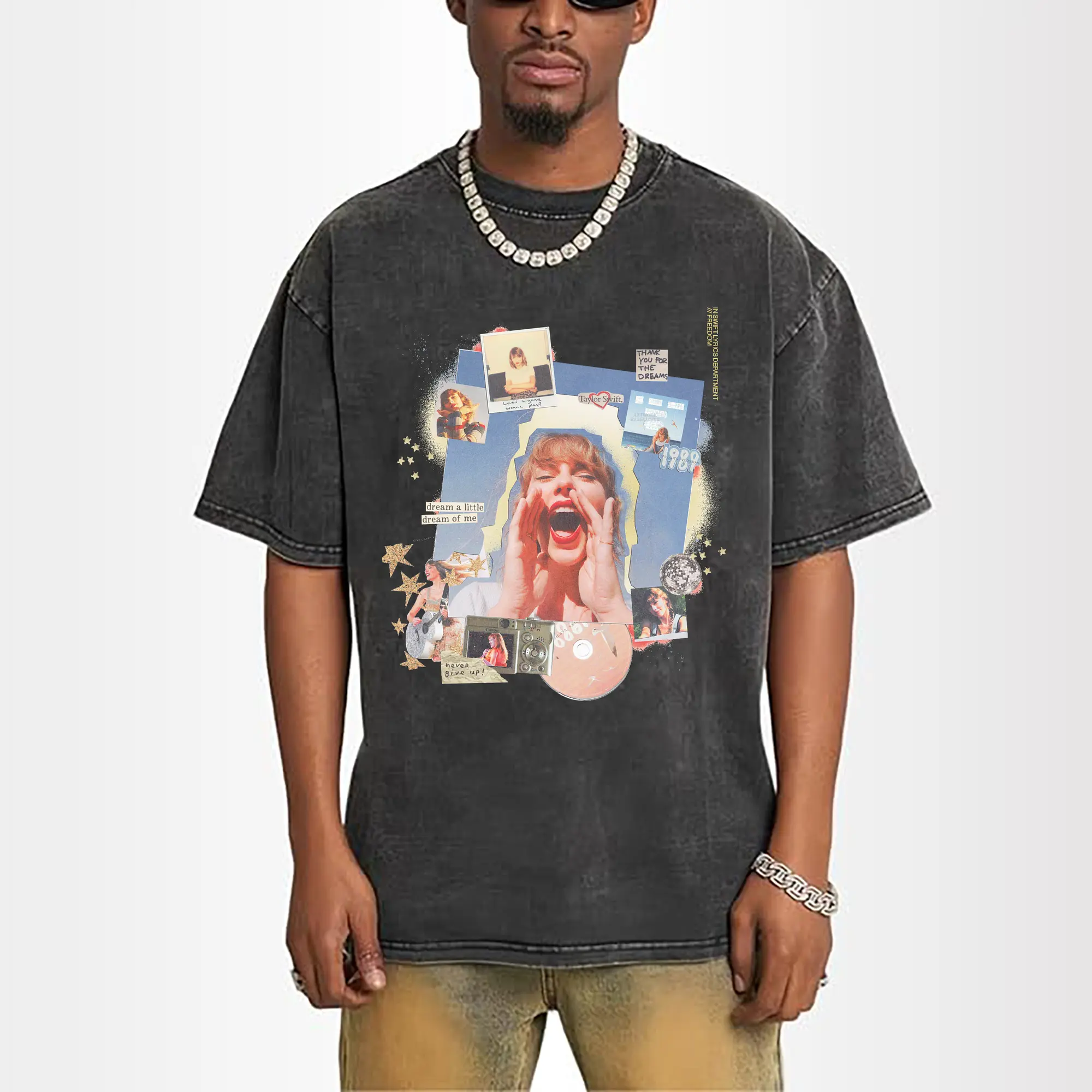 aylor Swift Vintage Collage Youthful Dream DIY