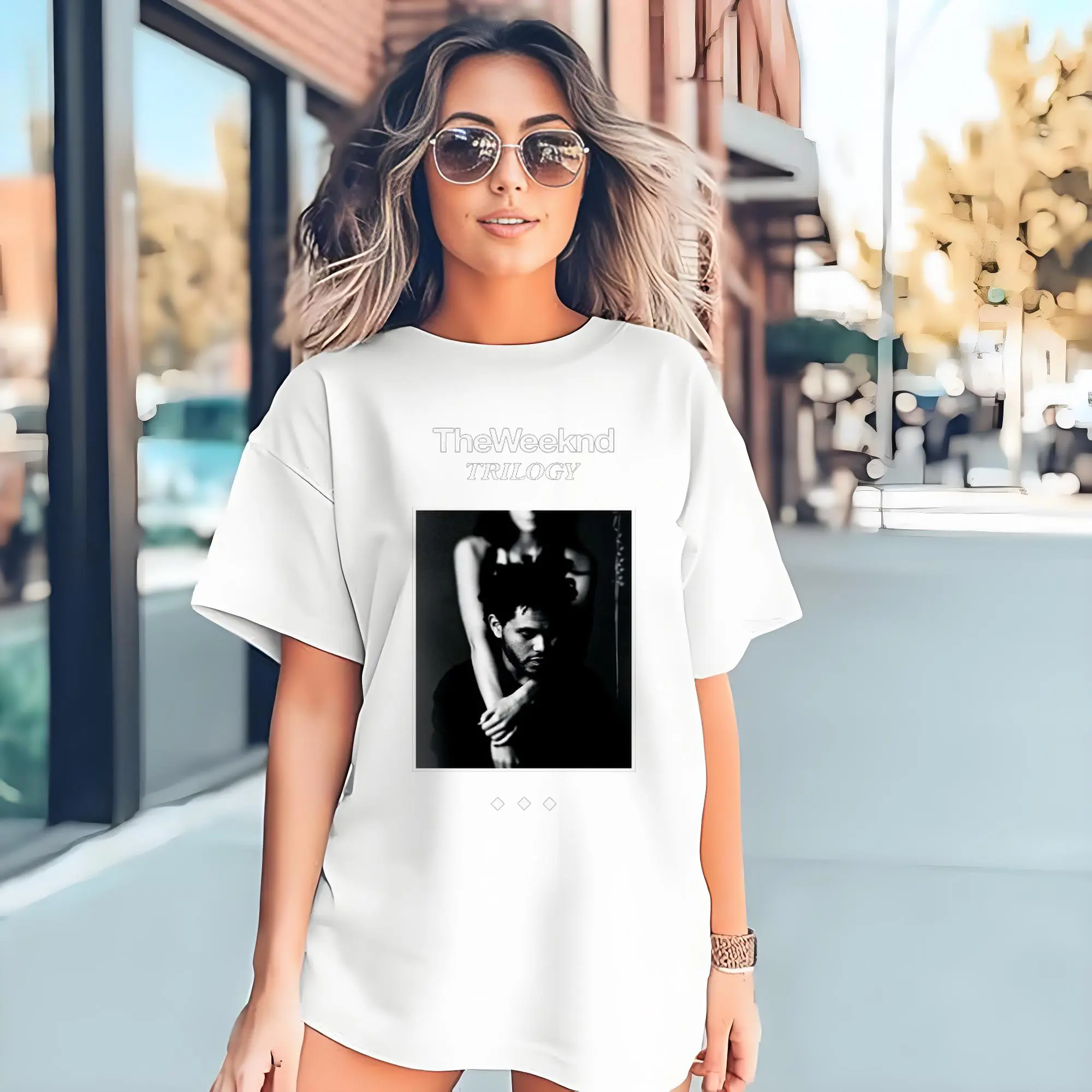 The Weeknd《Trilogy》Trilogy Black & White DIY