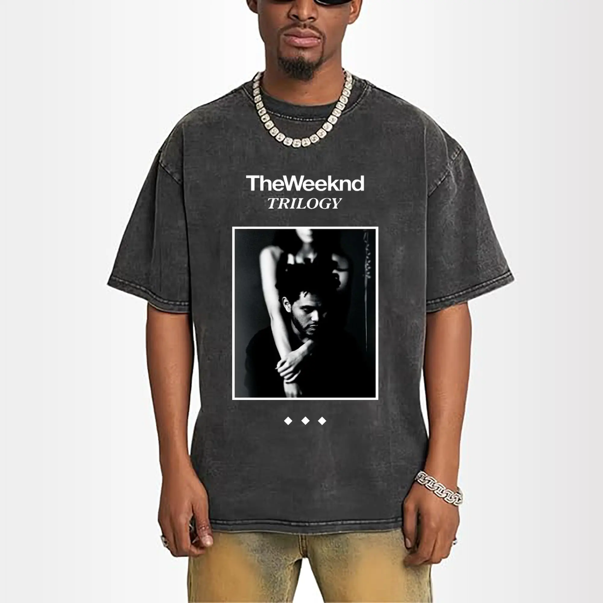 The Weeknd《Trilogy》Trilogy Black & White DIY