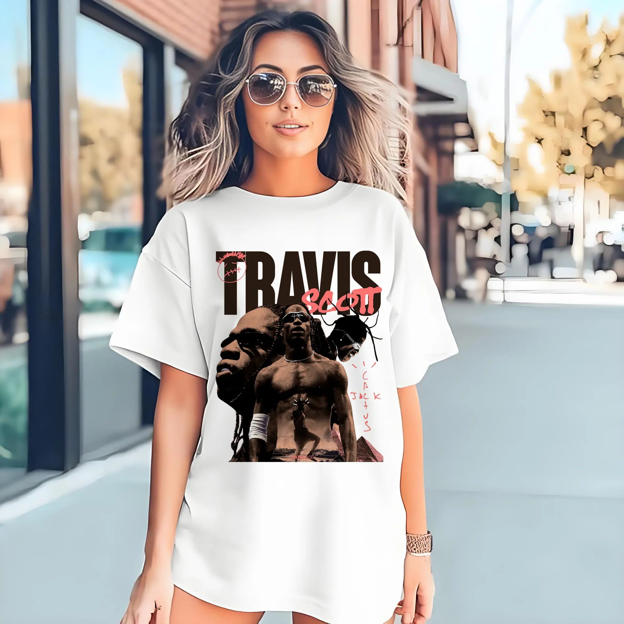 Travis Scott Cactus Jack Vintage Collage DIY