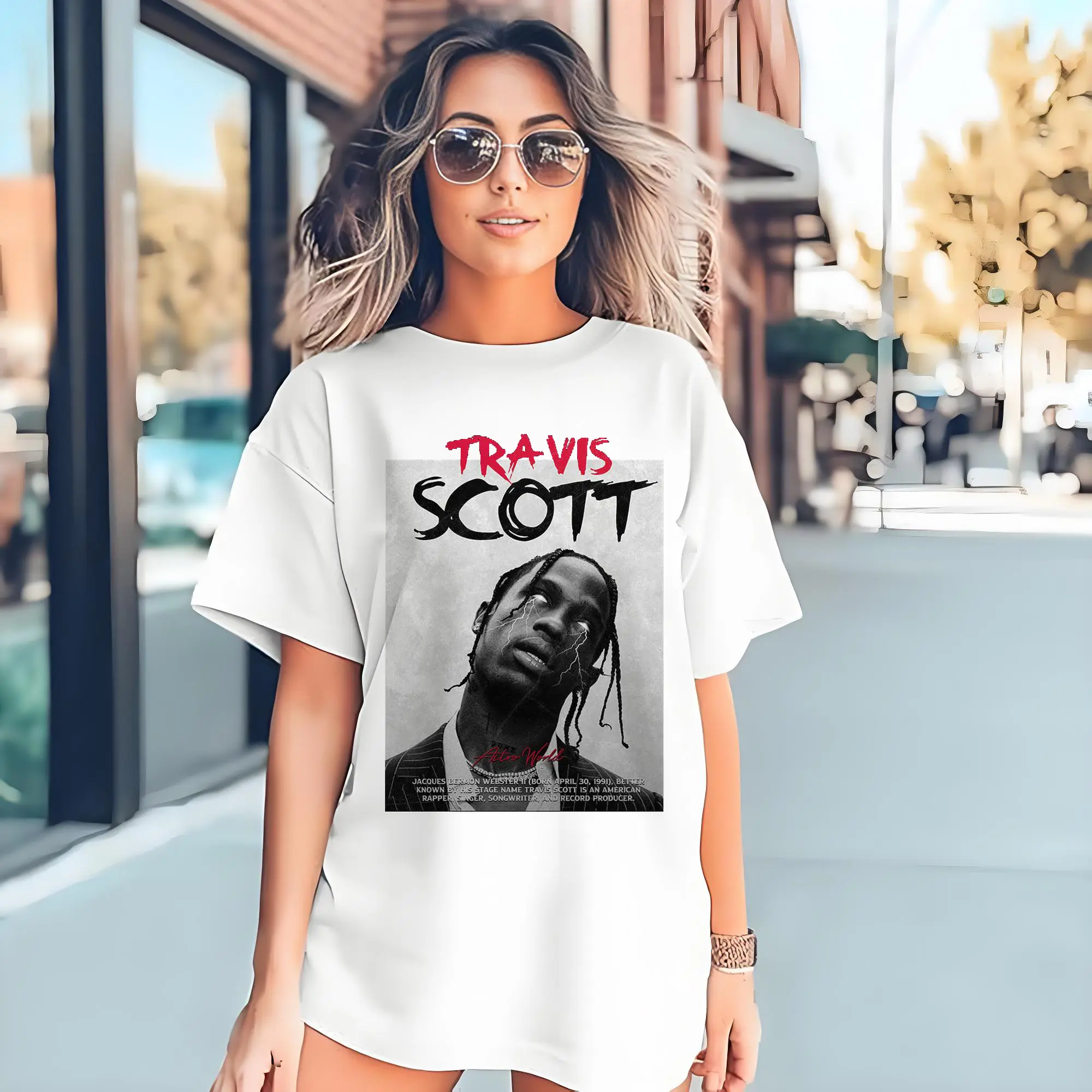 Travis Scott ASTROWORLD Vintage Dark DIY