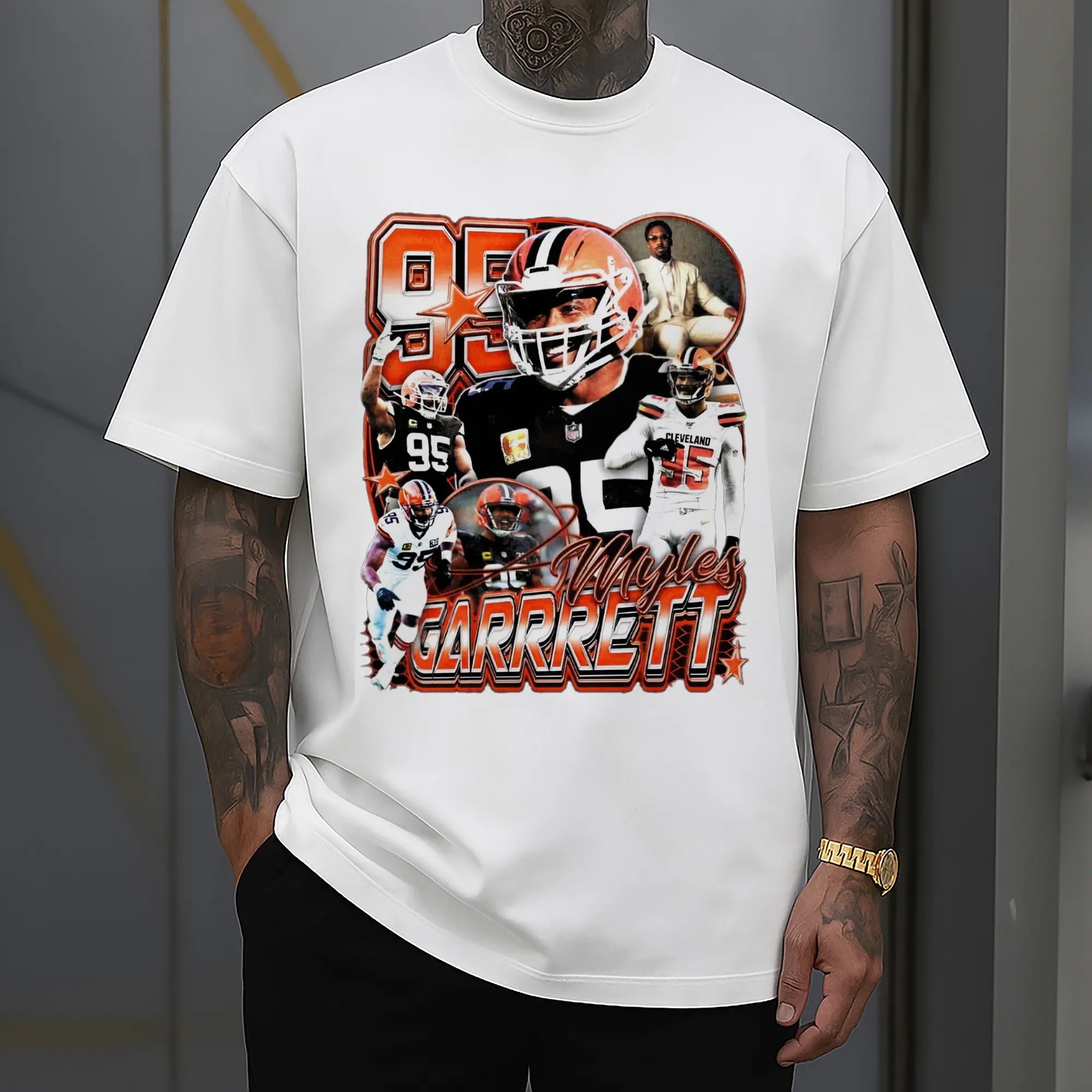 “Myles Garrett #95 Cleveland Browns NFL Legend” DIY Shirt