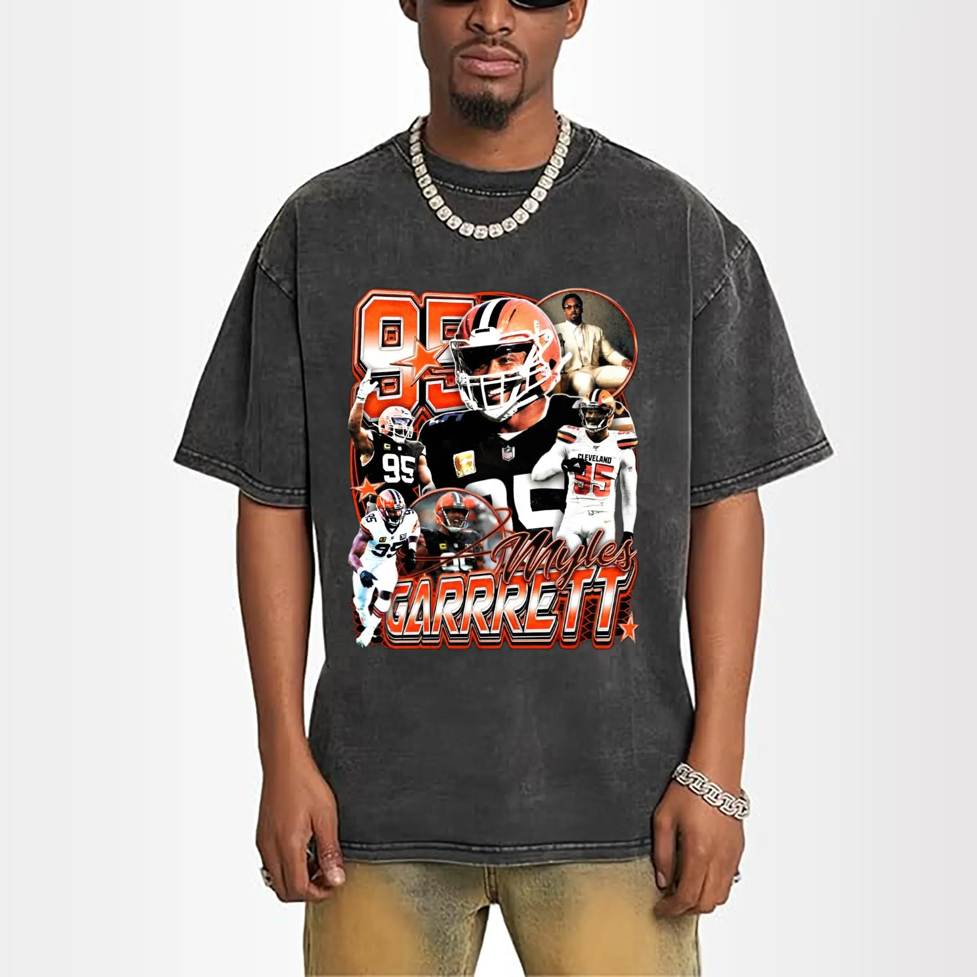 “Myles Garrett #95 Cleveland Browns NFL Legend” DIY Shirt