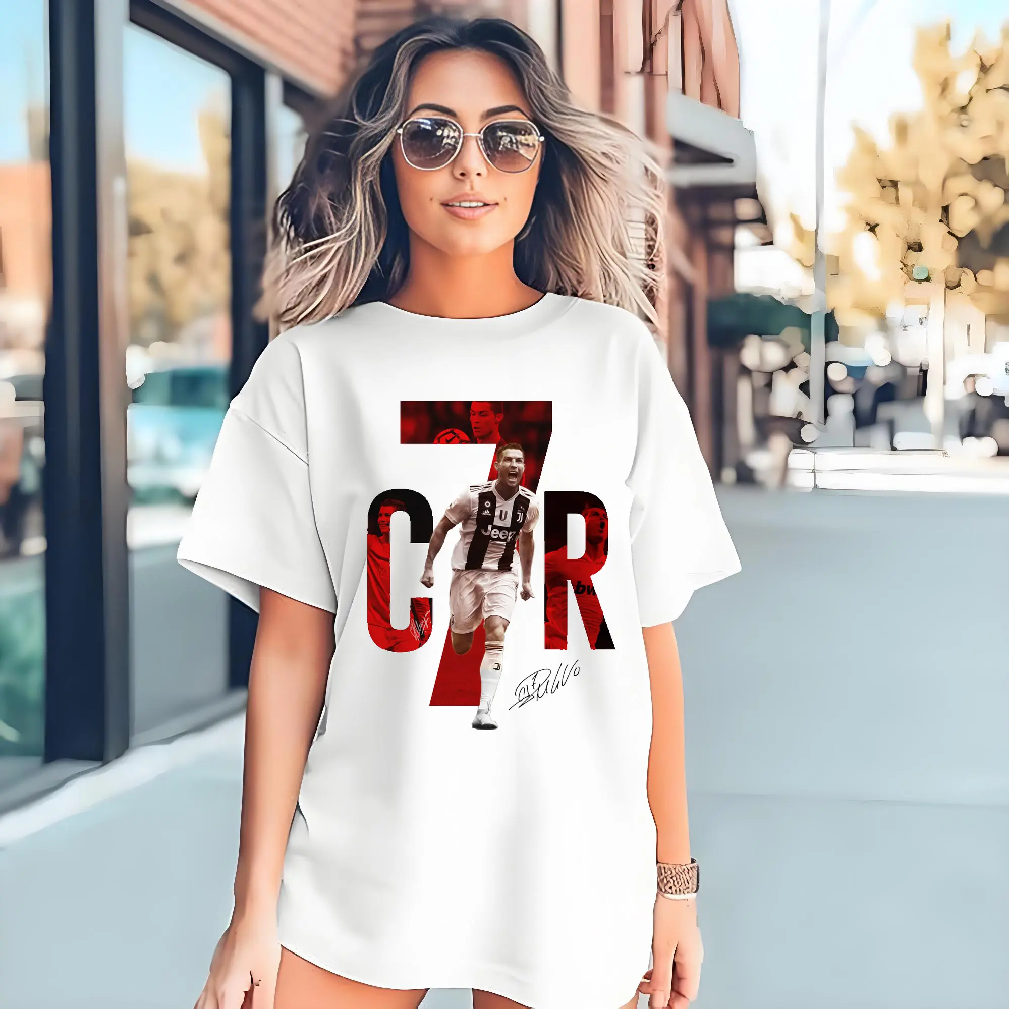 Cristiano Ronaldo CR7 Career Collage DIY Shirt
