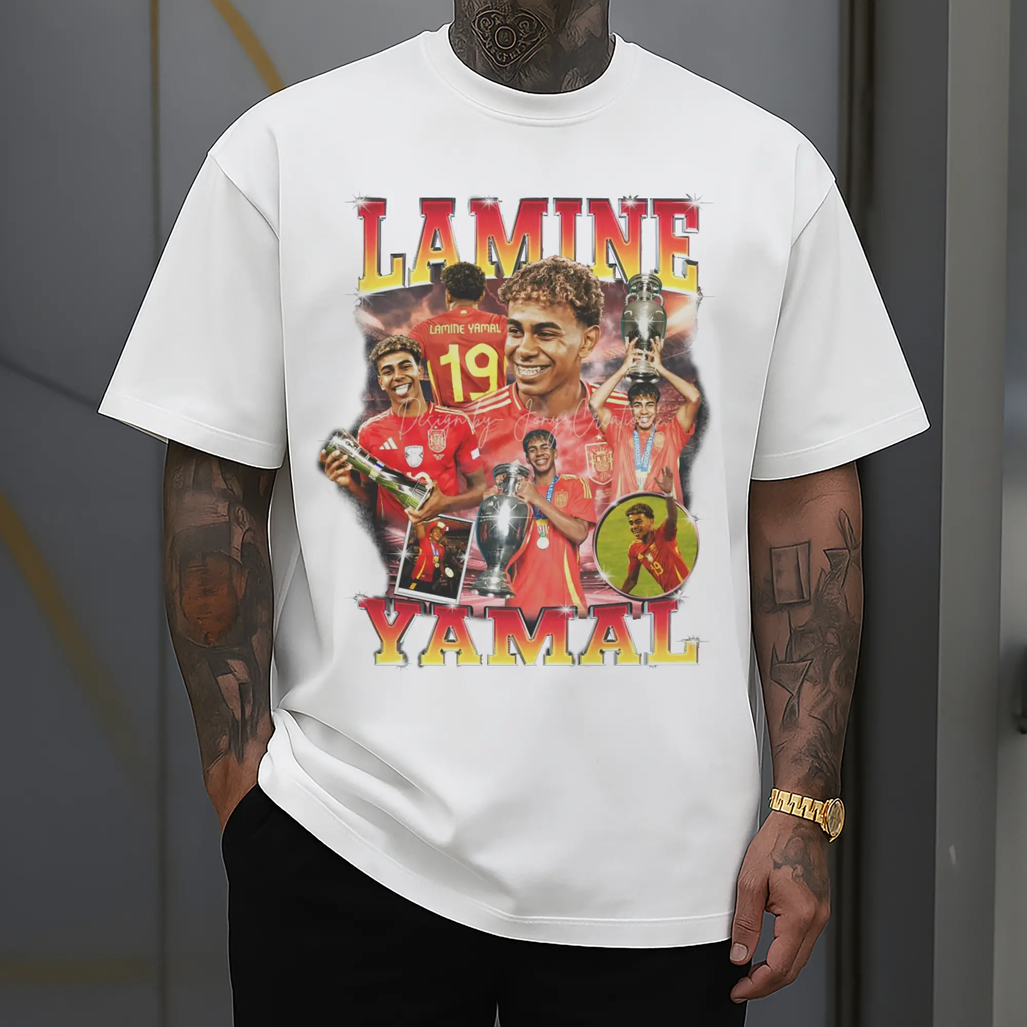 Lamine Yamal Spain National Team Championship DIY Shirt