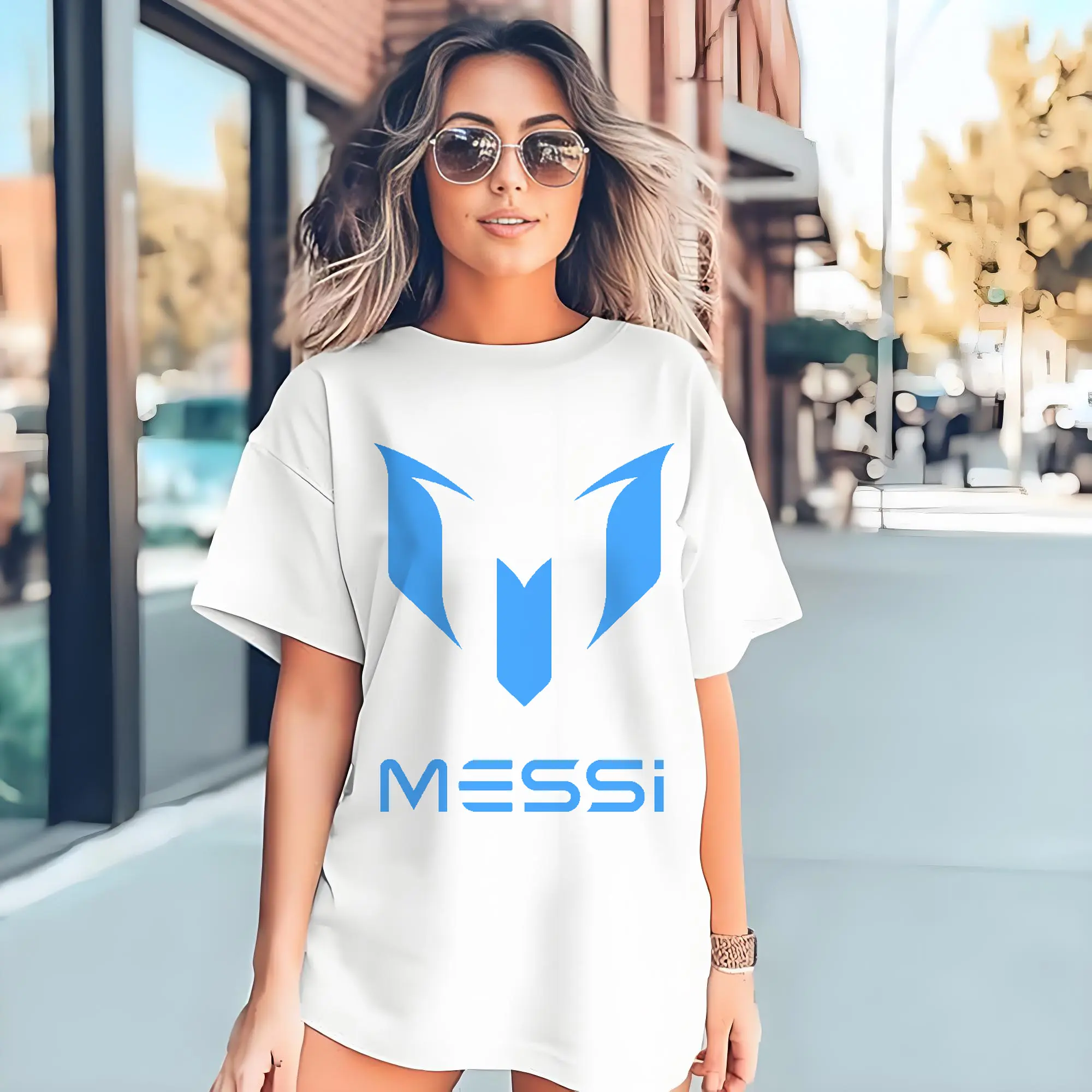Lionel Messi Minimalist Logo DIY