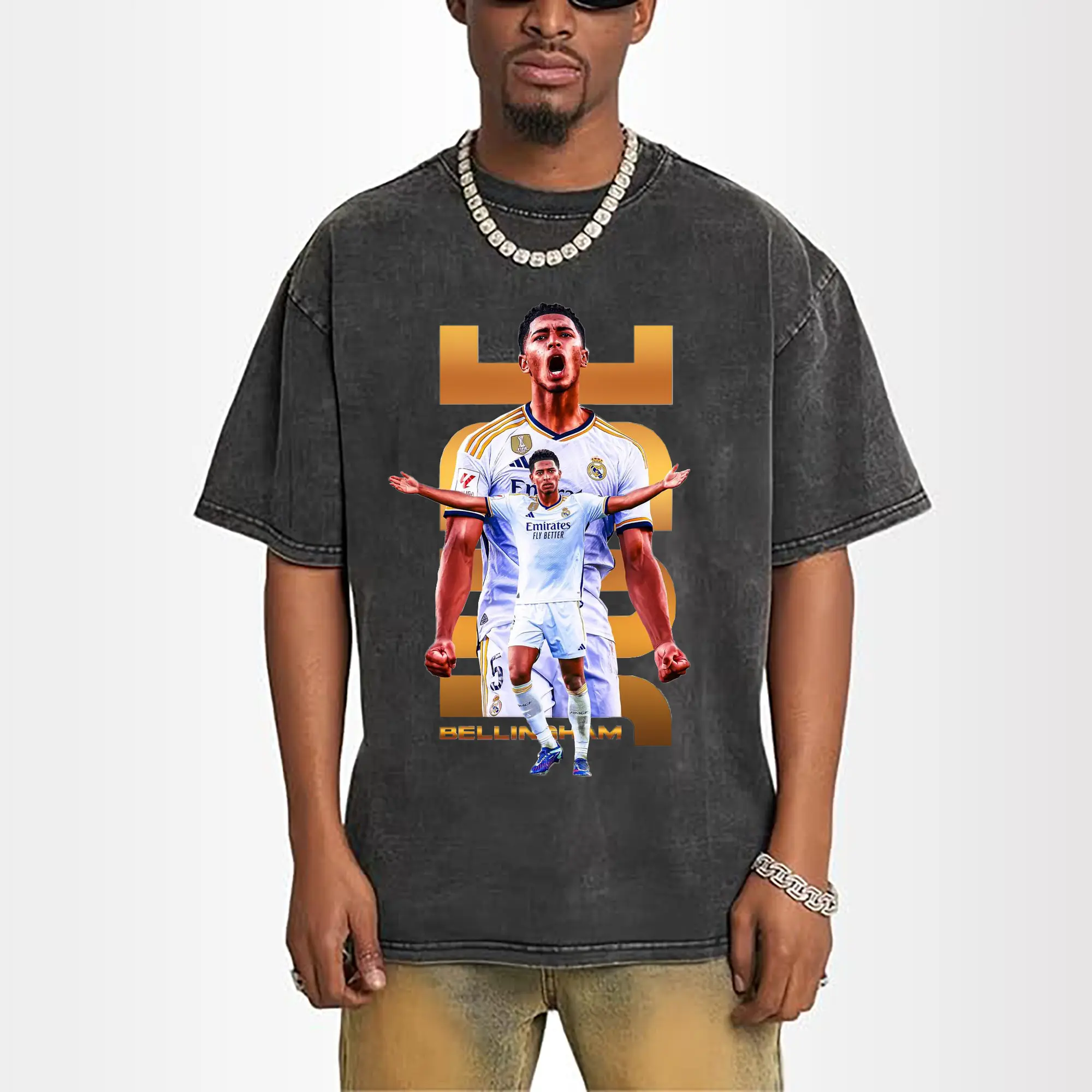 Real Madrid Jude Bellingham Star Style DIY Shirt