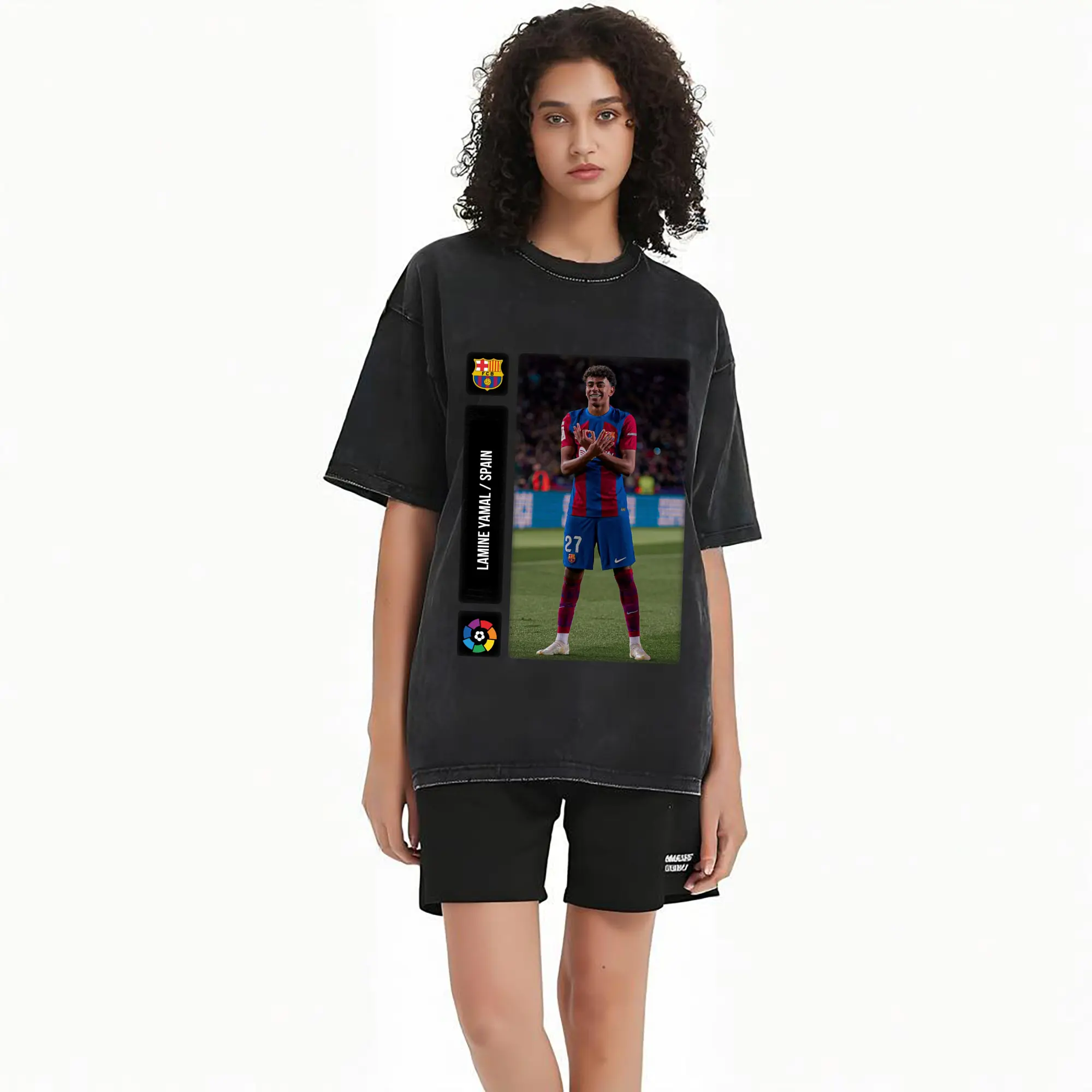 Lamine Yamal FC Barcelona Soccer Star DIY Shirt