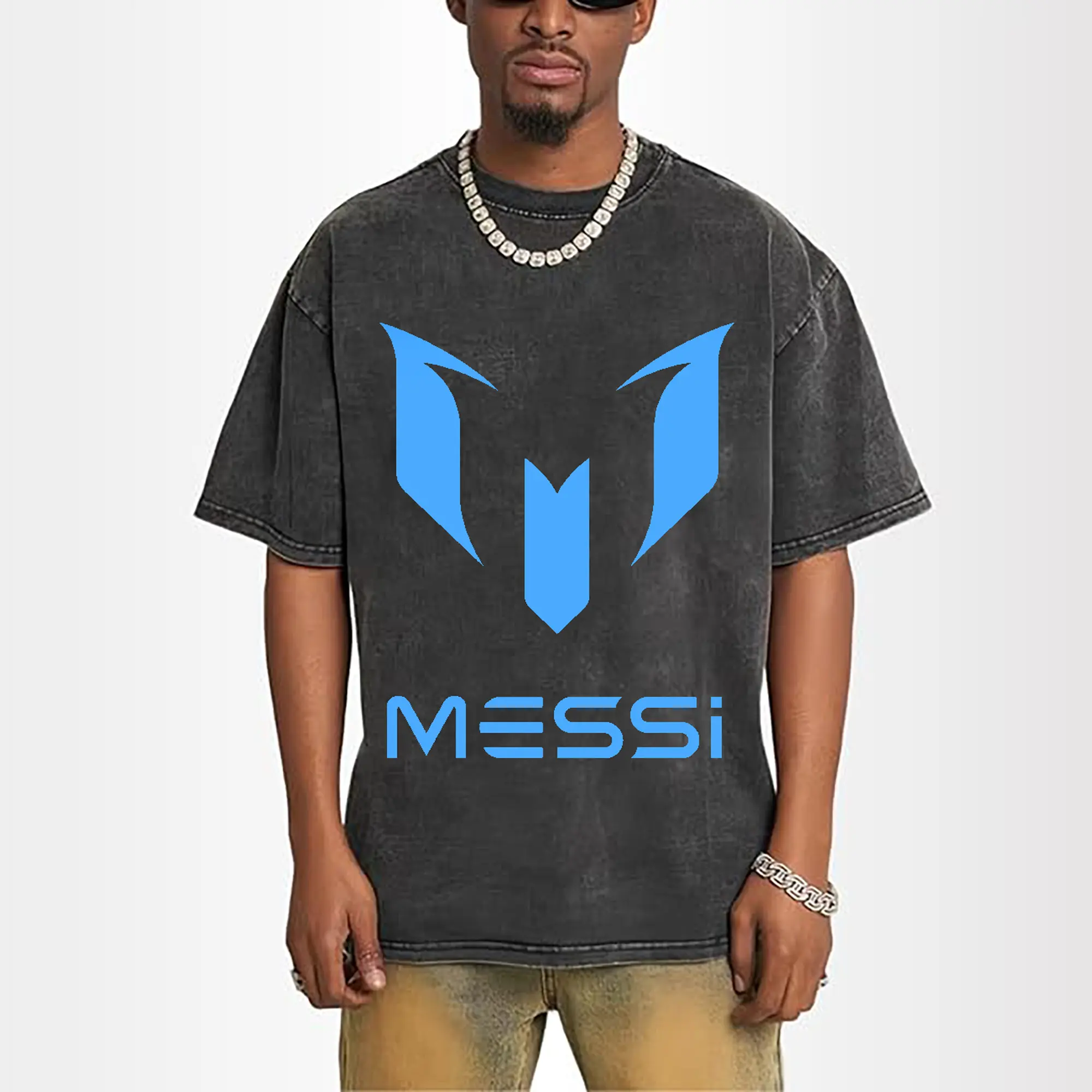Lionel Messi Minimalist Logo DIY