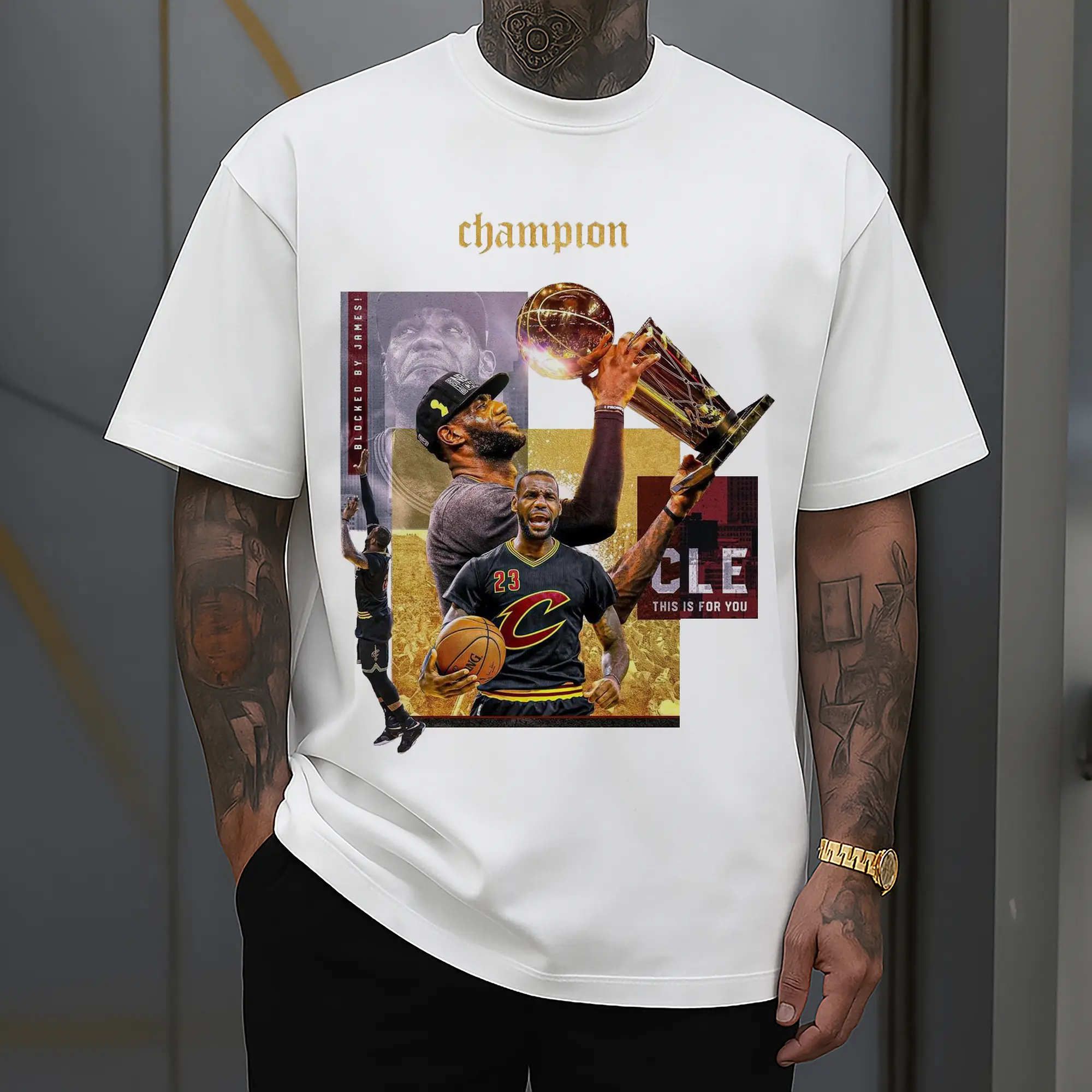LeBron James CLE Champion “This is for You” Shirt
