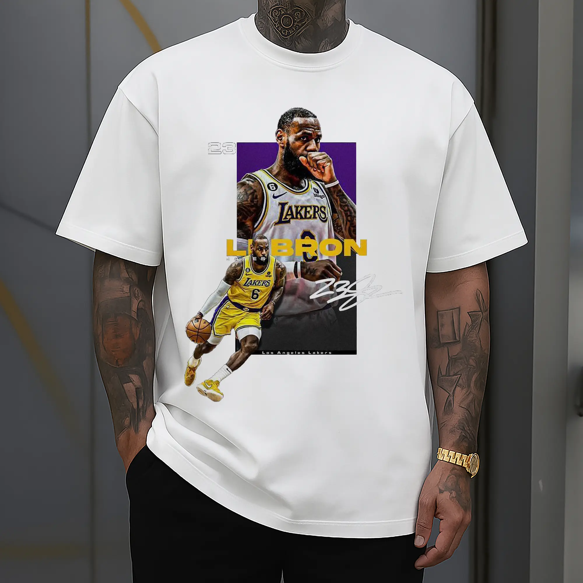 LeBron James Lakers #6 Shirt